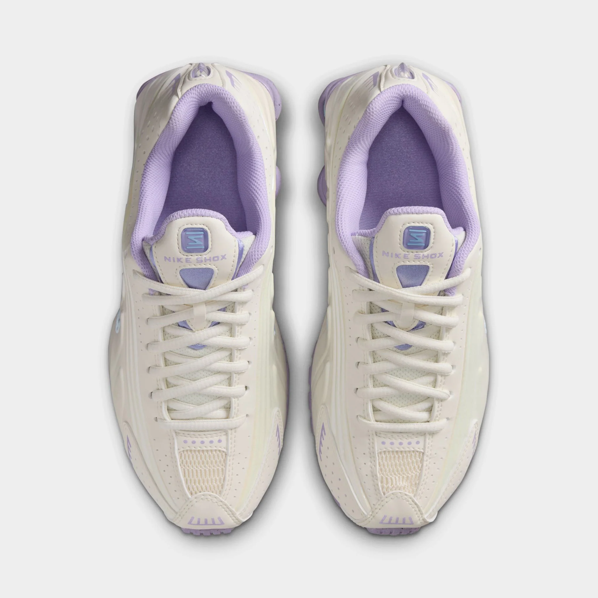Nike Shox R4 NA13 GS Soft Pearl / Celestine Blue - Hydrangeas - Image 5