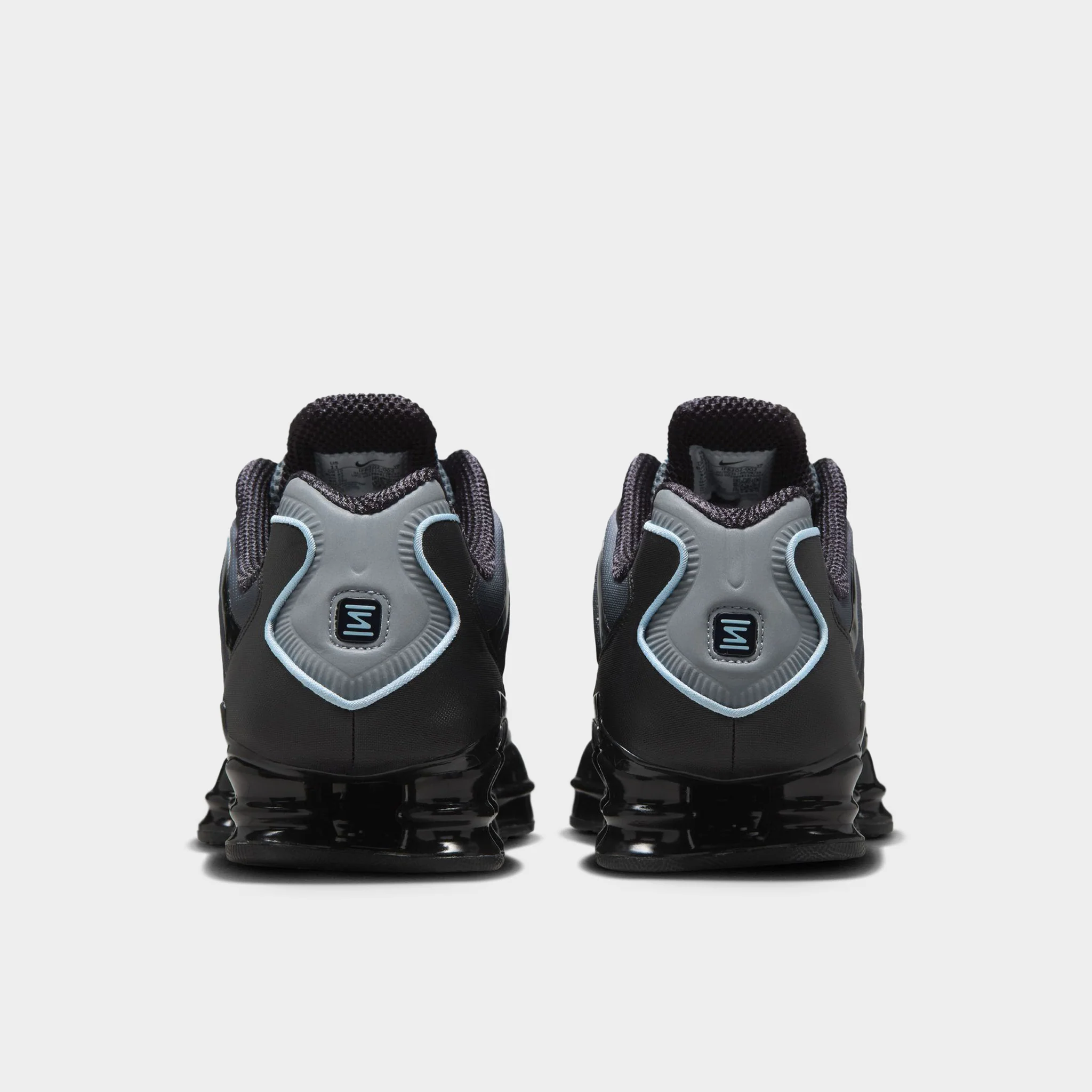 Nike Shox TL Black / Celestine Blue - Cool Grey - Image 4