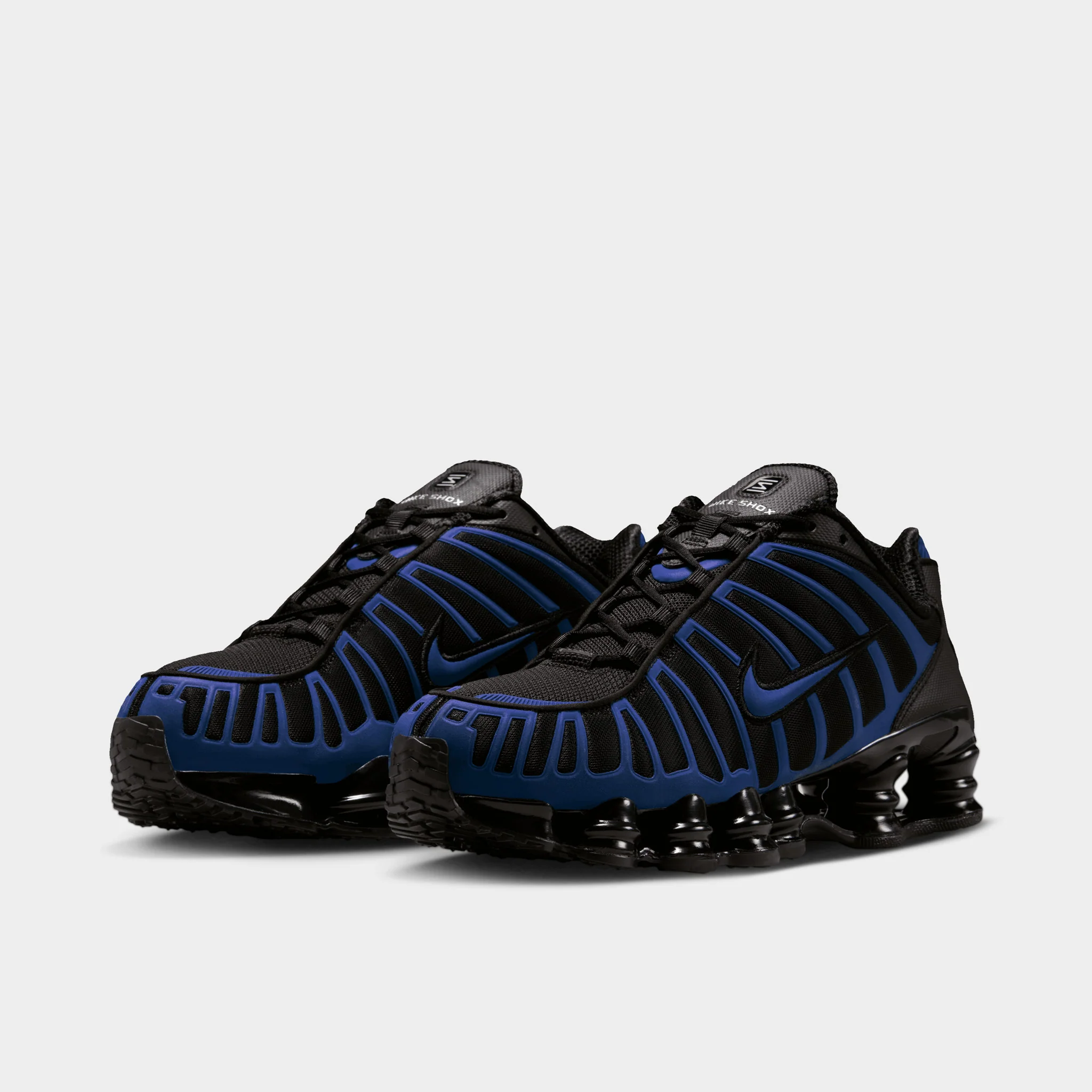 Nike Shox TL Black / Court Blue - Metallic Silve - Image 2