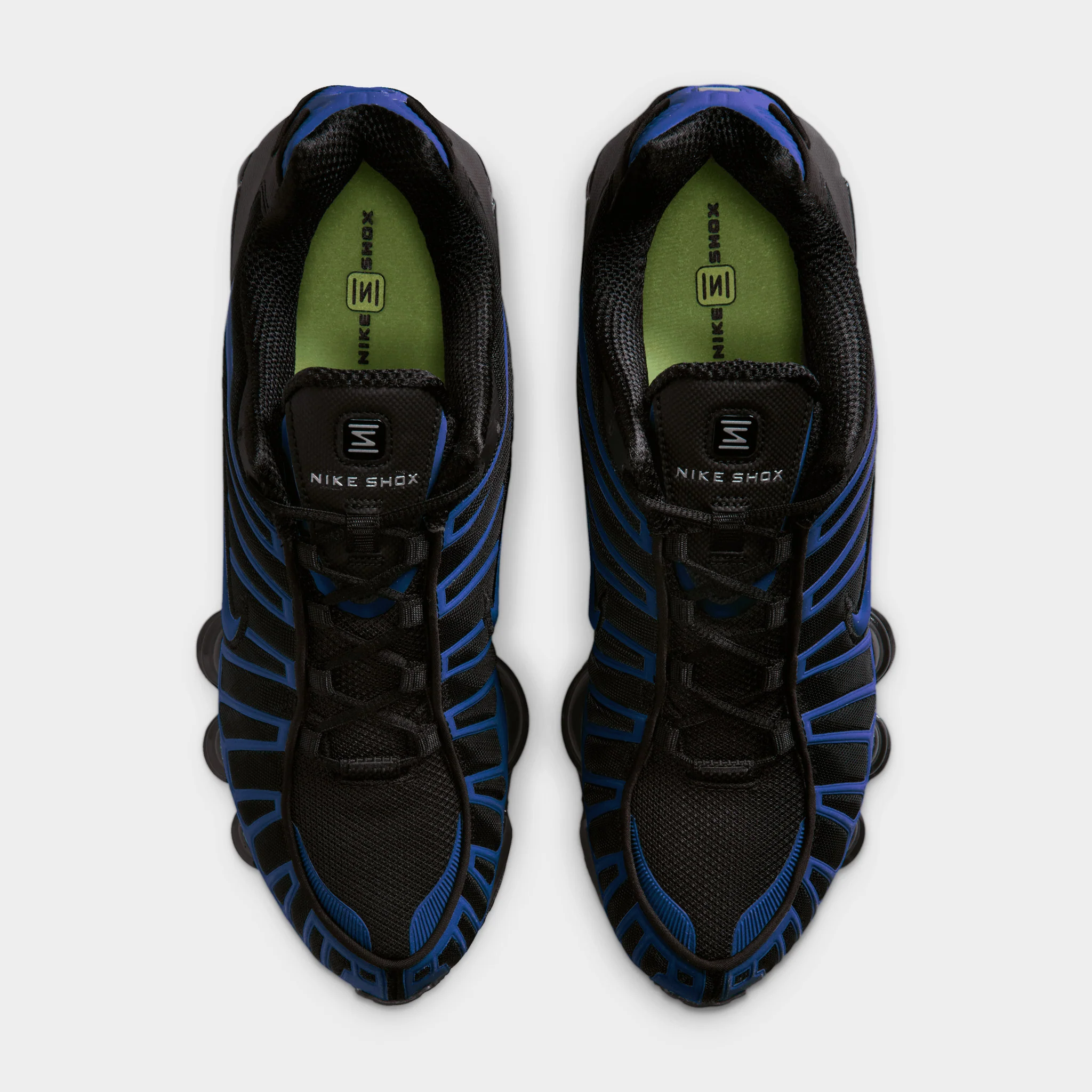 Nike Shox TL Black / Court Blue - Metallic Silve - Image 5