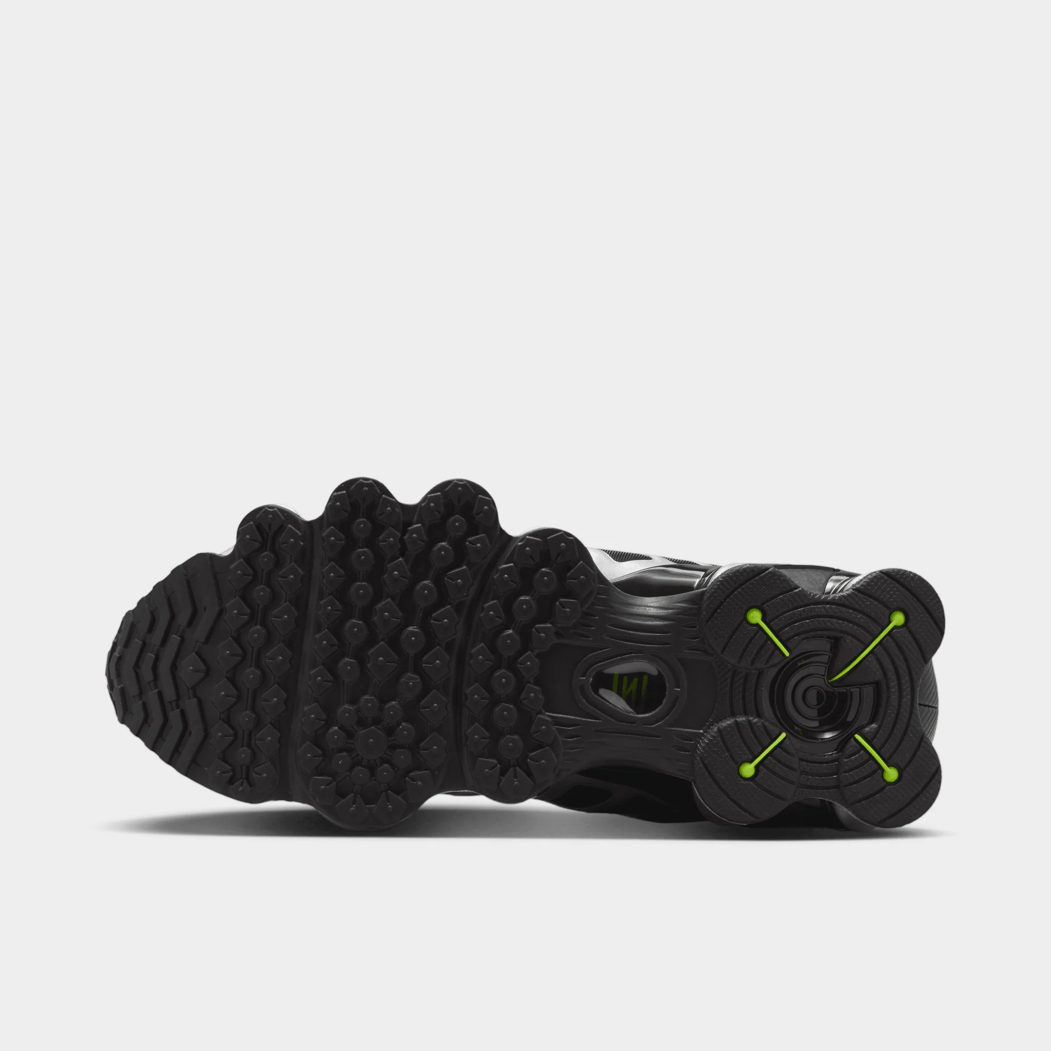 Nike Shox TL Black / Metallic Silver - Volt - Image 6