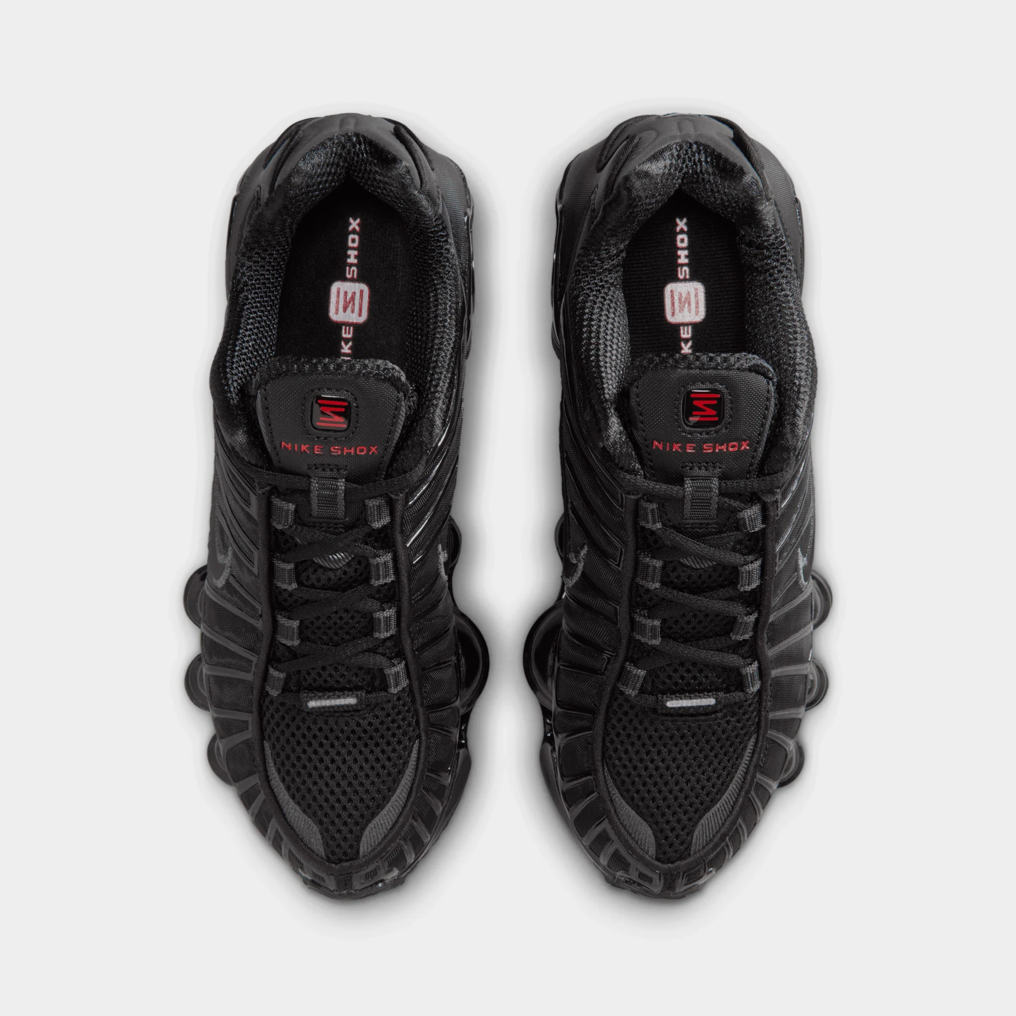 Nike Shox TL GS Black / Black - Metallic Hematite - Image 5