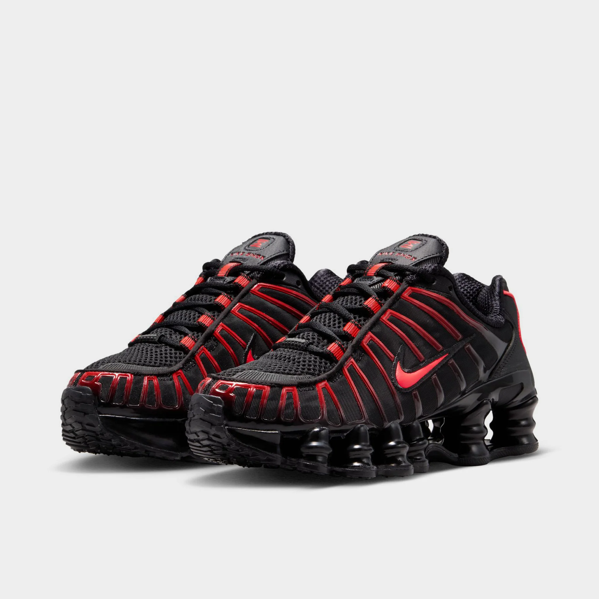 Nike Shox TL GS Black / Light Crimson - Black - Image 2