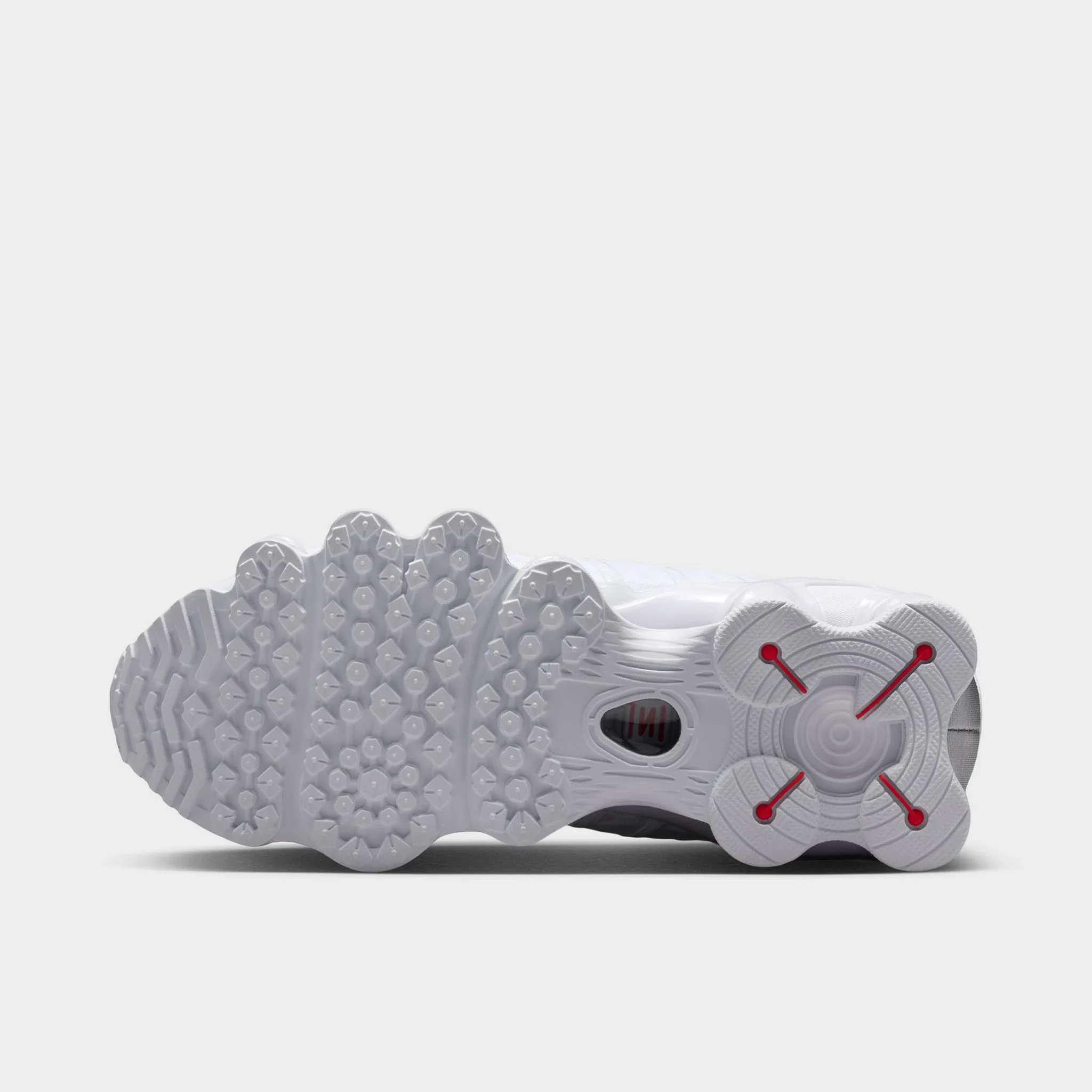 Nike Shox TL GS White / White - Metallic Silver - Image 6