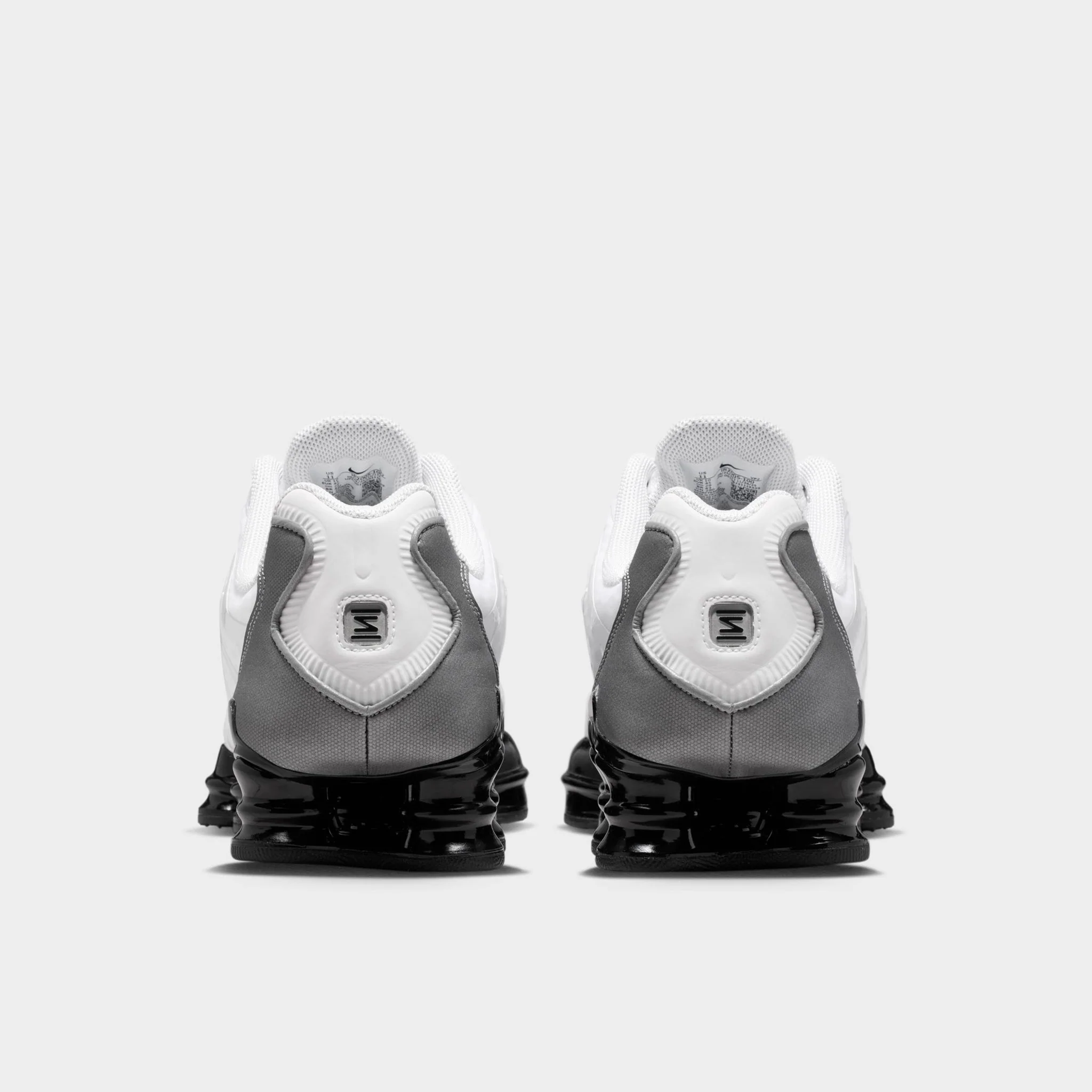 Nike Shox TL White / Metallic Cool Grey - Black - Image 5