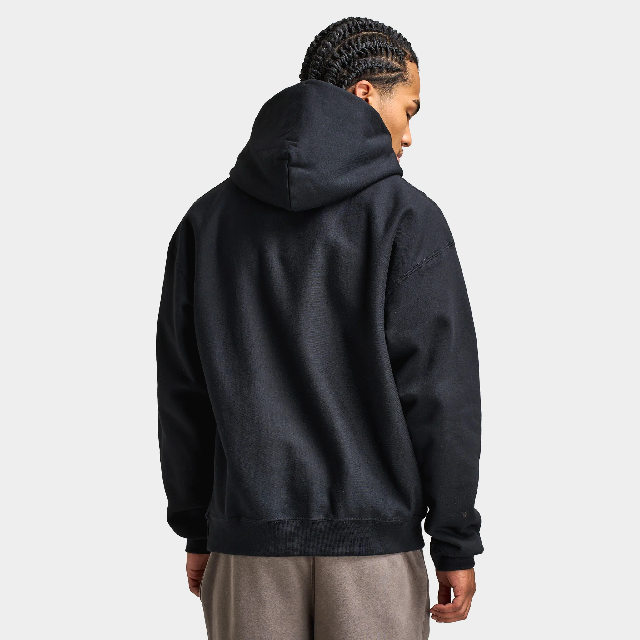 Nike Solo Swoosh Fleece Hoodie / Black - Image 2