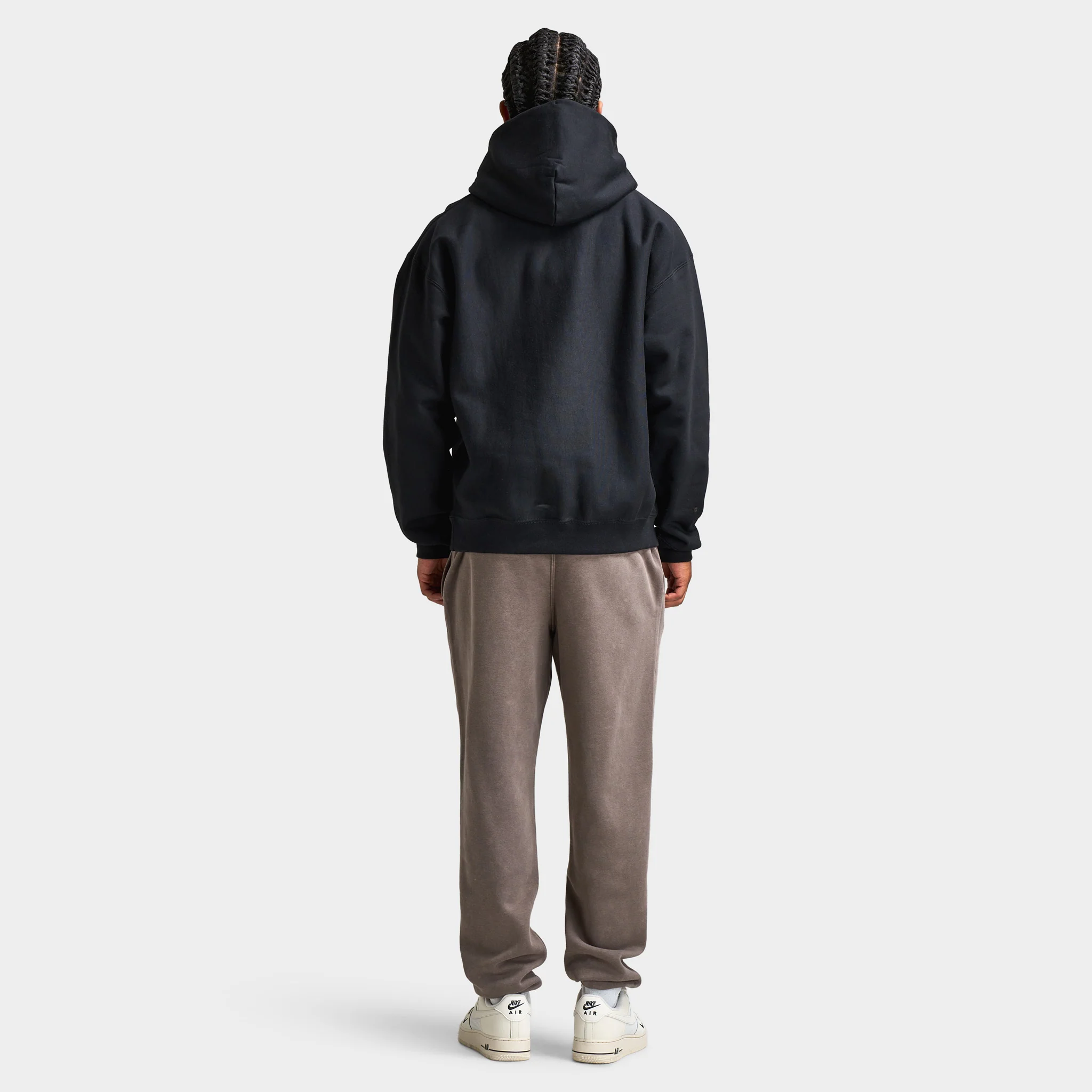 Nike Solo Swoosh Fleece Hoodie / Black - Image 3