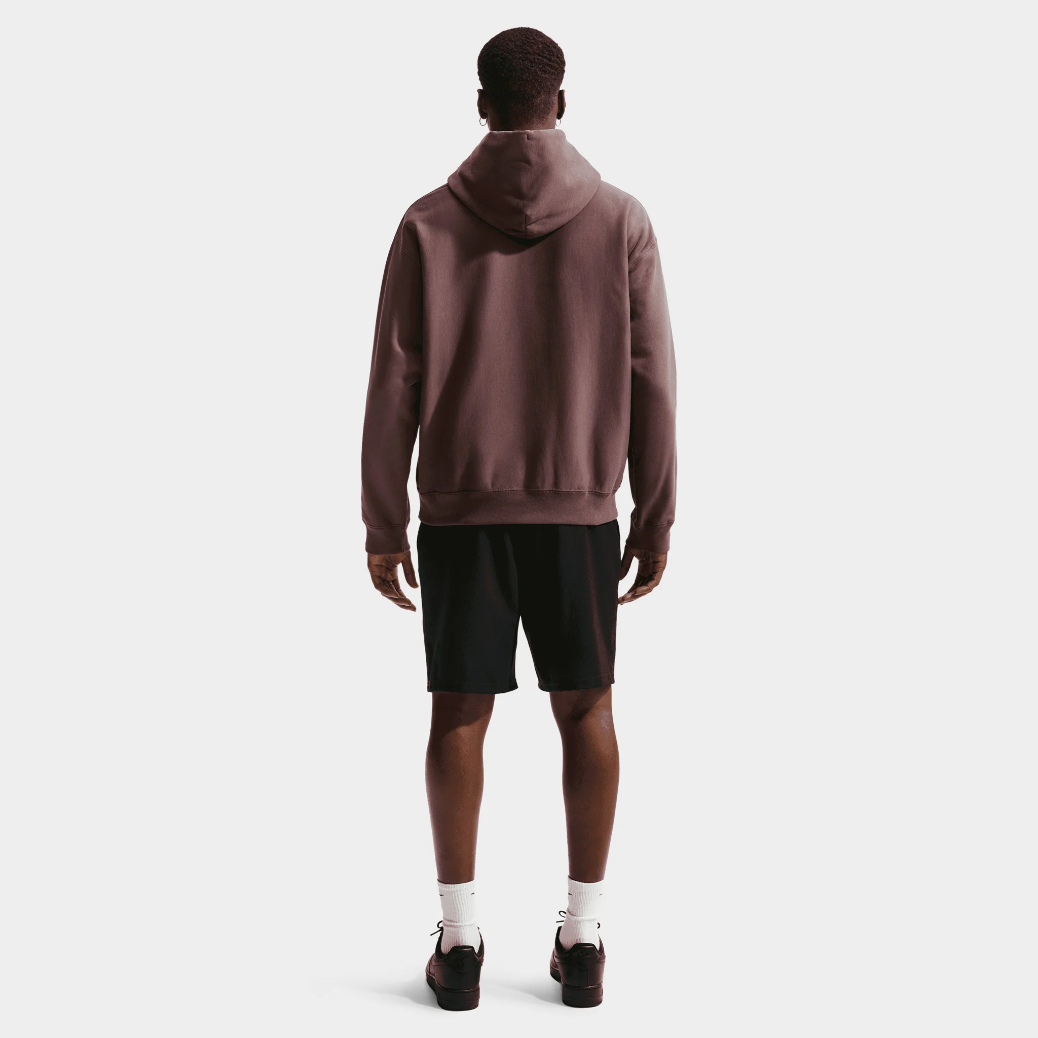 Nike Solo Swoosh Hoodie / Purple - Image 4