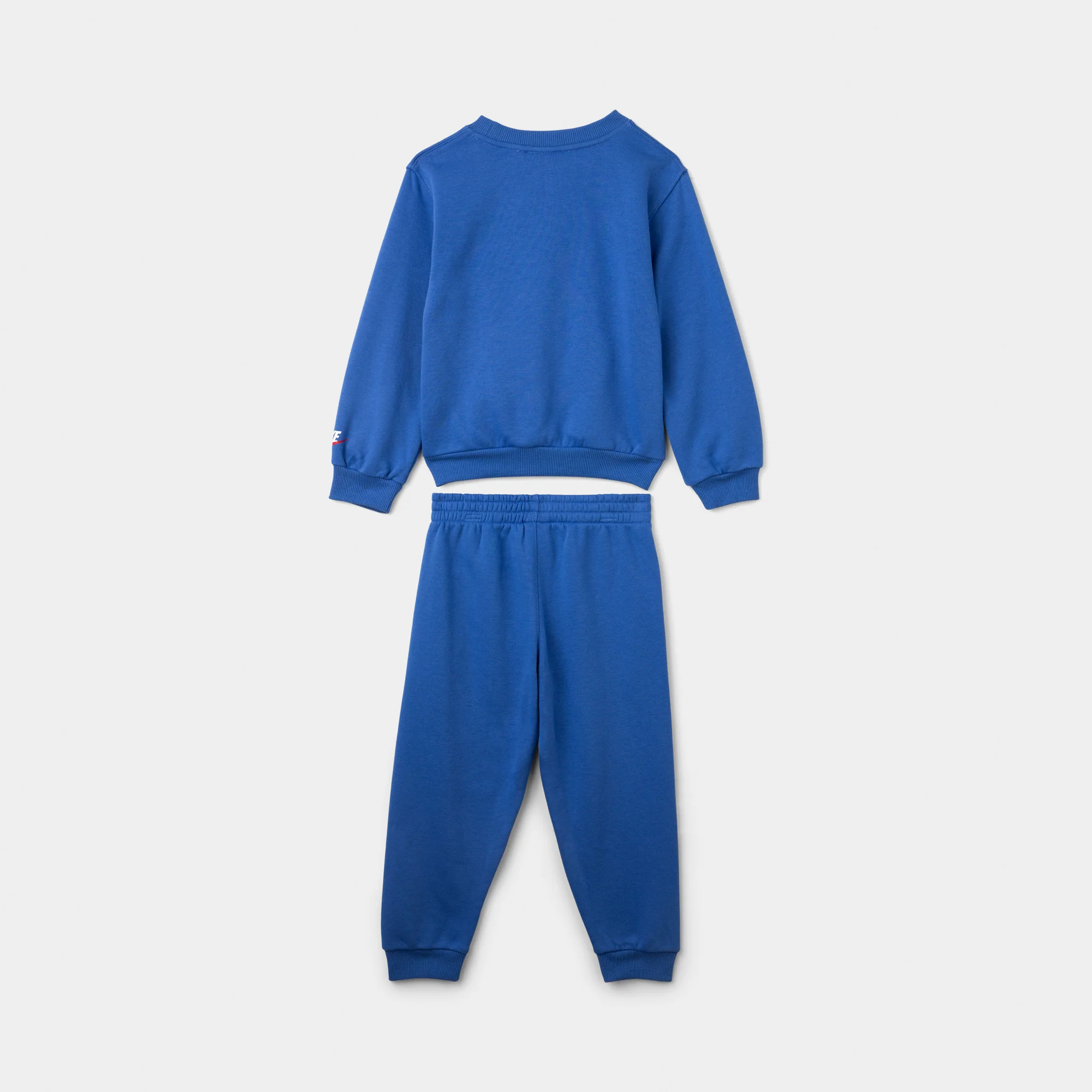 Nike Sporstwear Childrens' HBR GFX Crew Pant Set Comet Blue / White - Gym Red - Image 2