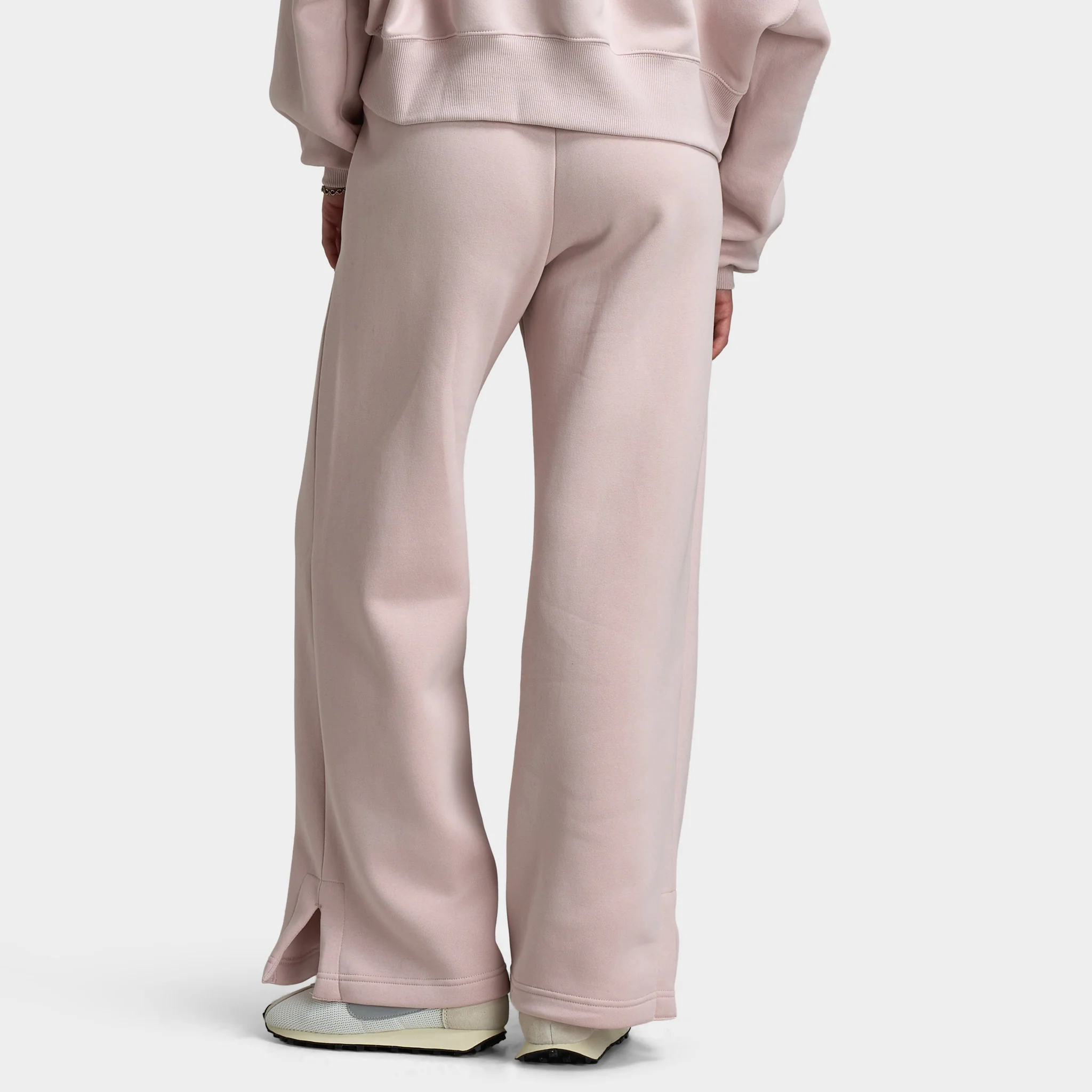 Nike Sporstwear Women's Phoenix Fleece High Rise Pants Wide / Silt Red - Image 2