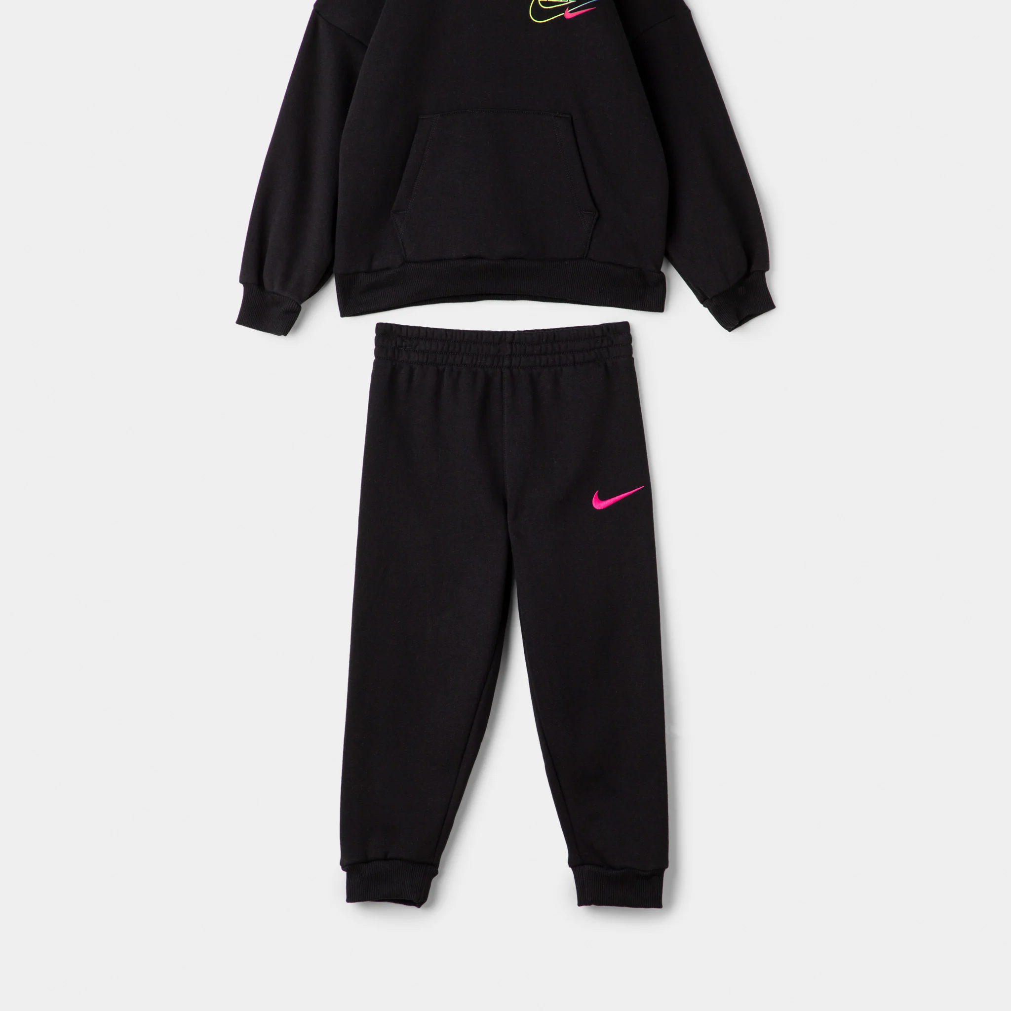 Nike Sportswear Children's Glow Fleece Set / Black - Image 3