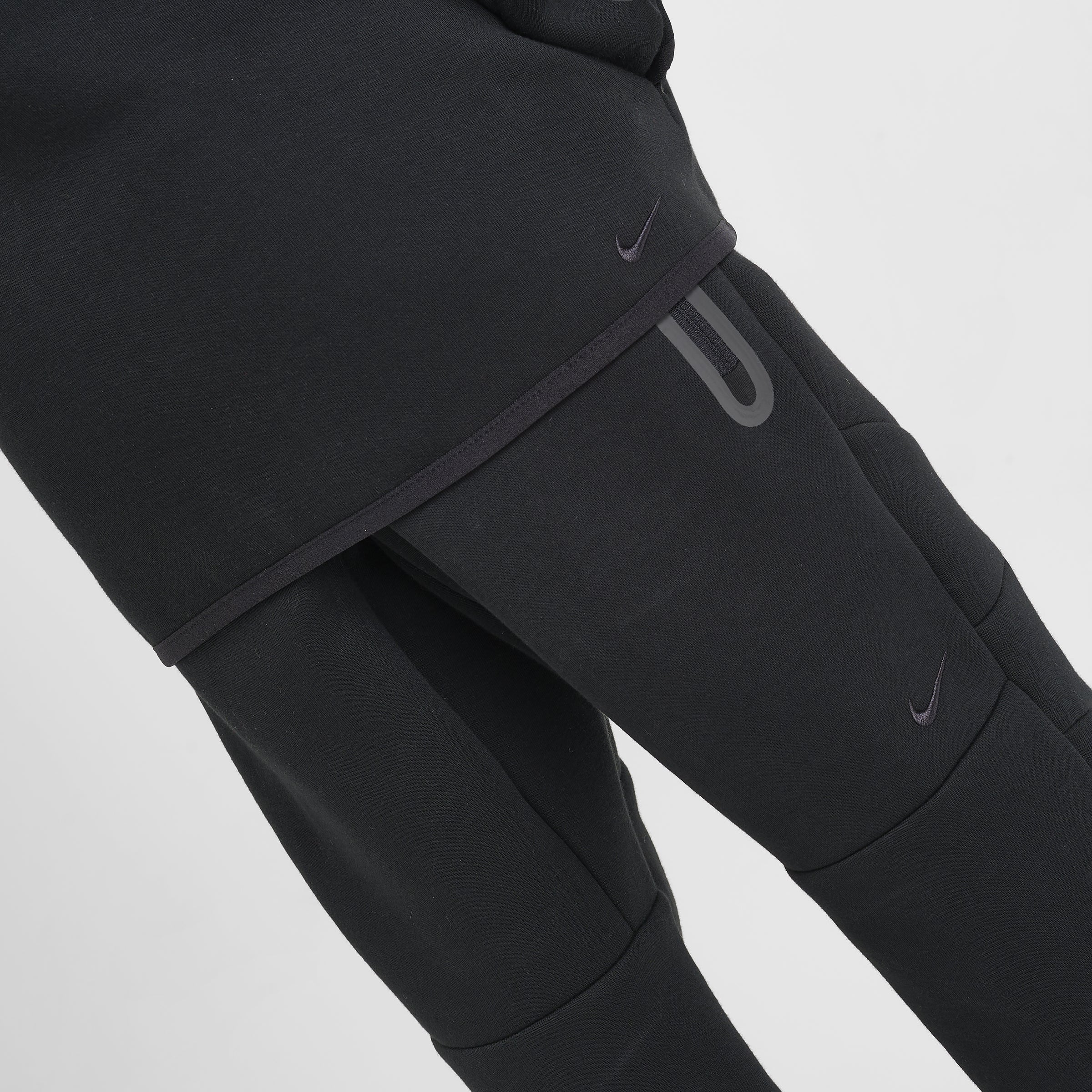 Nike Sportswear Children's Tech Fleece Full Zip Hoodie Set / Black - Image 7
