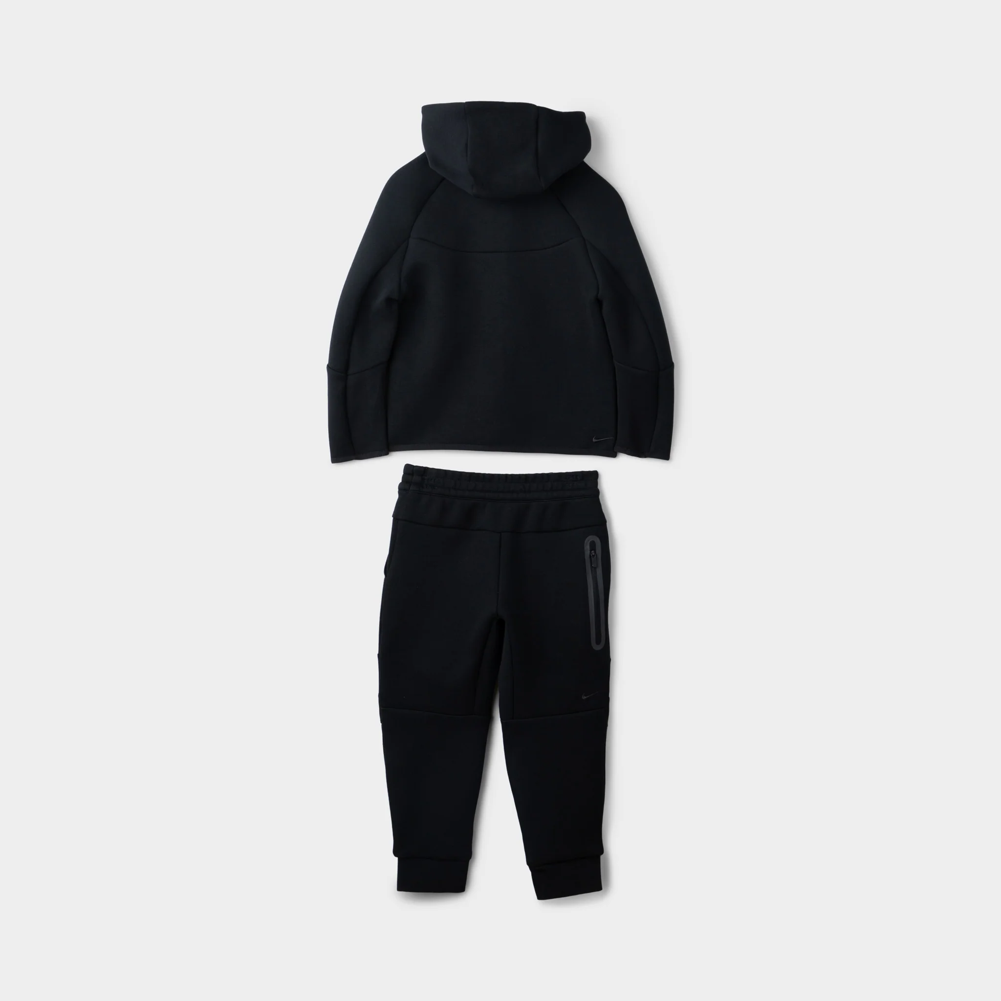Nike Sportswear Children's Tech Fleece Full Zip Hoodie Set / Black - Image 8