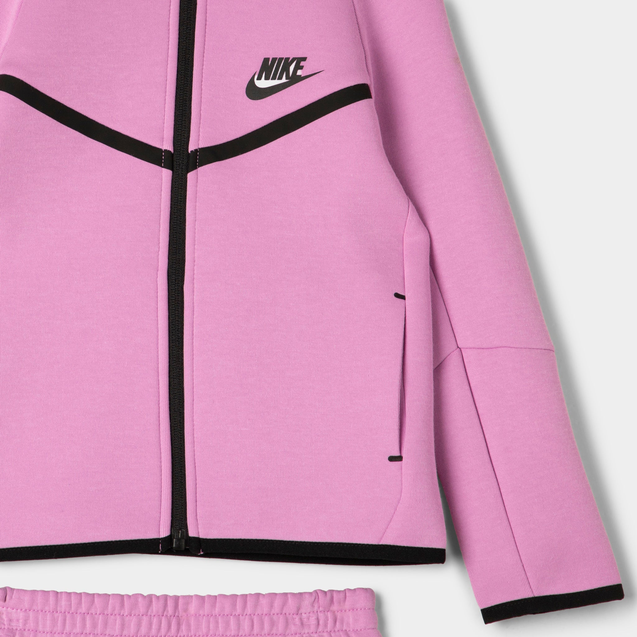 Nike Sportswear Children's Tech Fleece Fullzip Set / Light Magenta - Image 3
