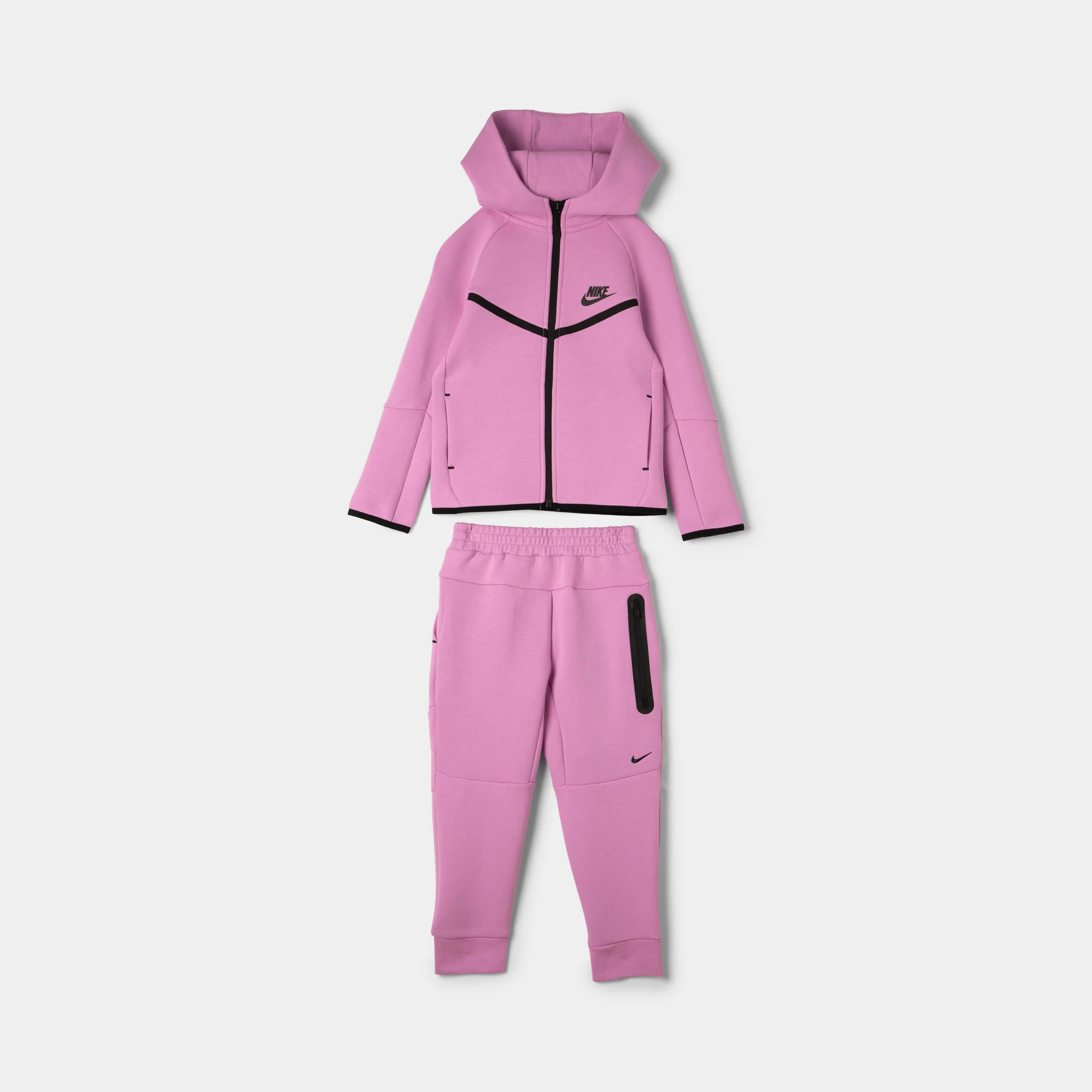 Nike Sportswear Children's Tech Fleece Fullzip Set / Light Magenta - Image 6