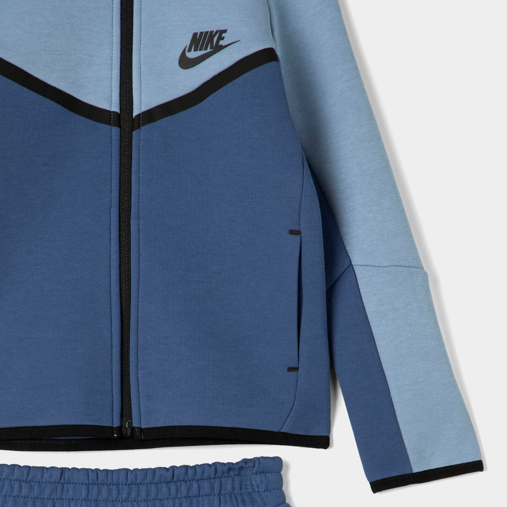 Nike Sportswear Children's Tech Fleece Fullzip Set / Work Blue - Image 3