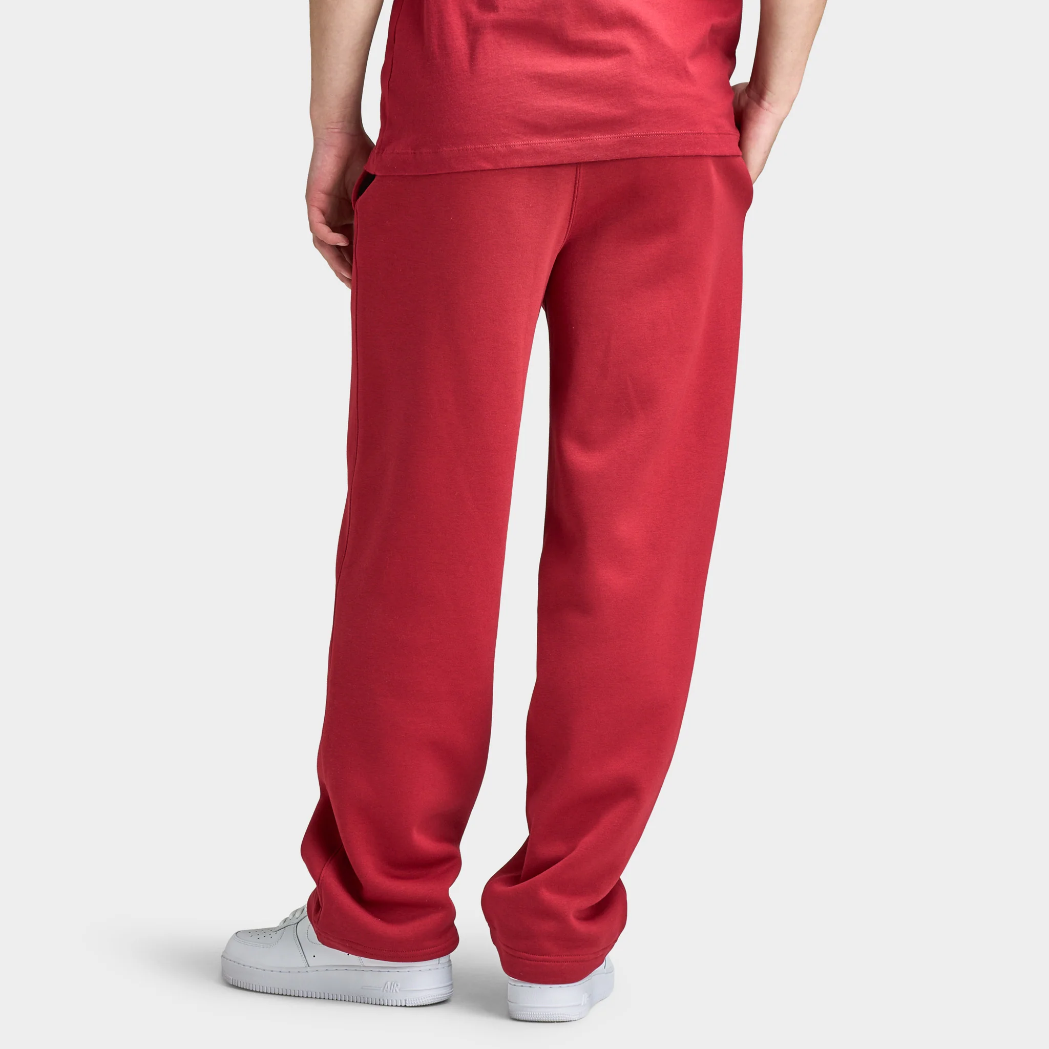 Nike Sportswear Club Fleece Bungee Pants / Red - Image 2