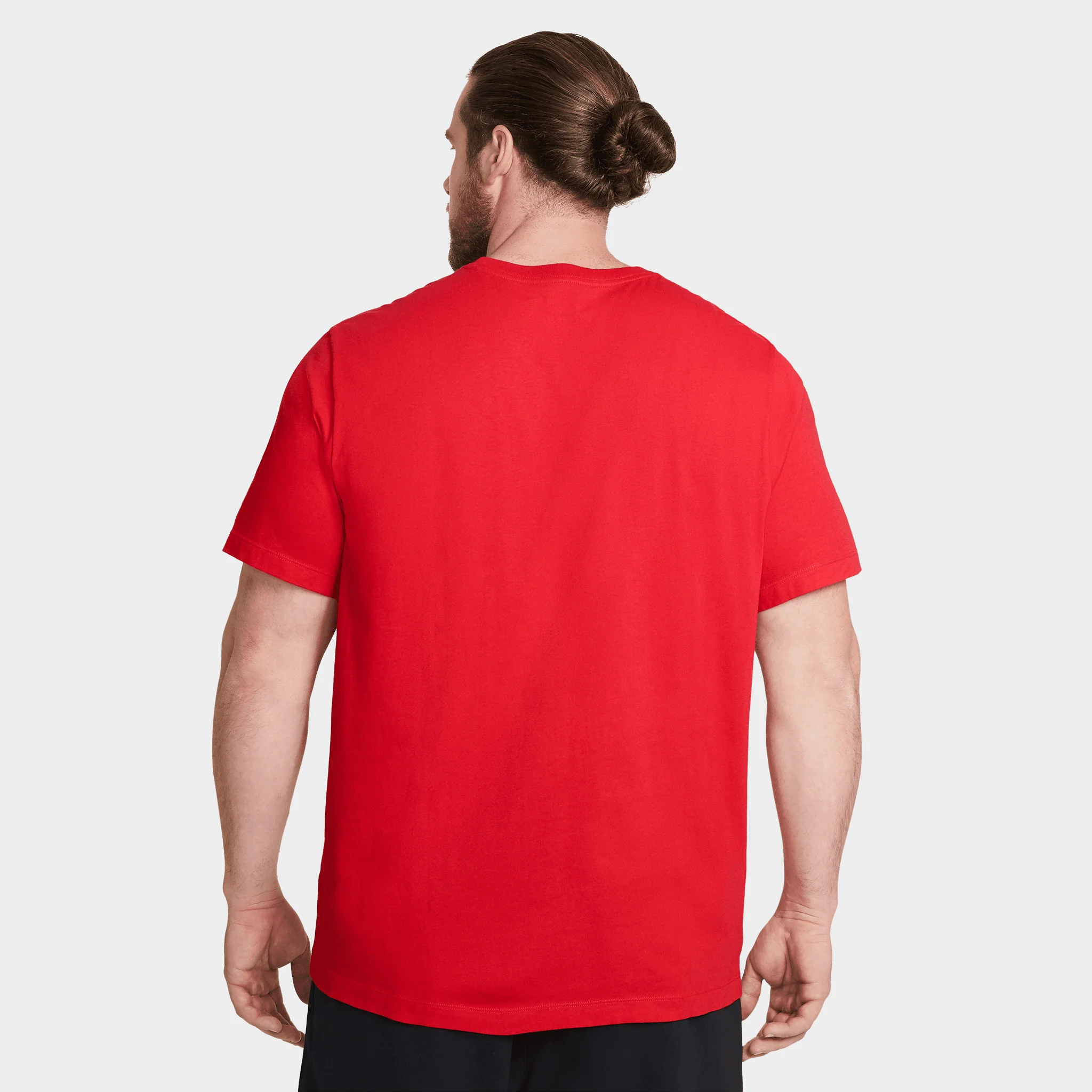 Nike Sportswear Club T-shirt University Red / White - Image 2