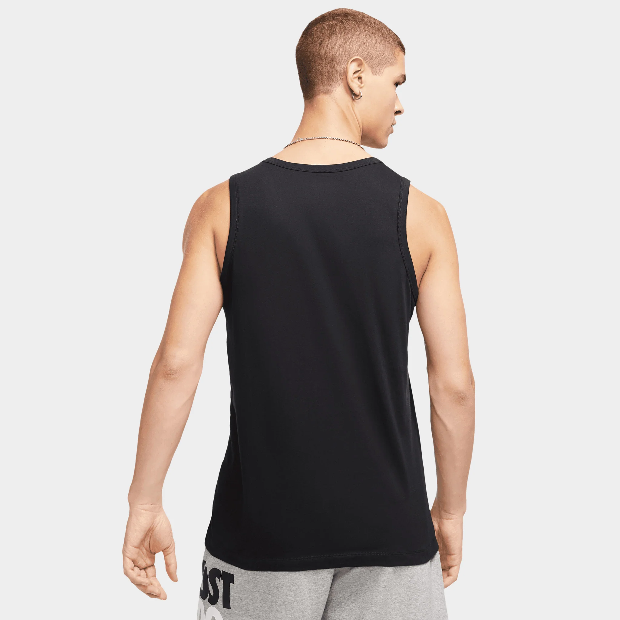 Nike Sportswear Club Tank Black / White - Image 2