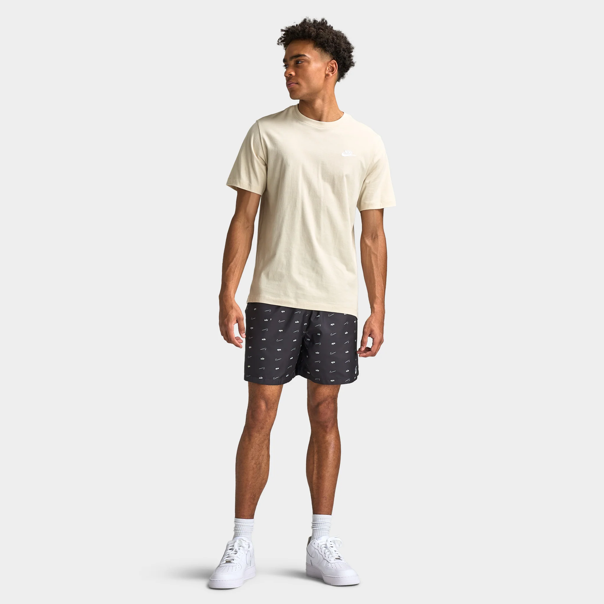Nike Sportswear Club Woven Flow Shorts / Black - Image 6