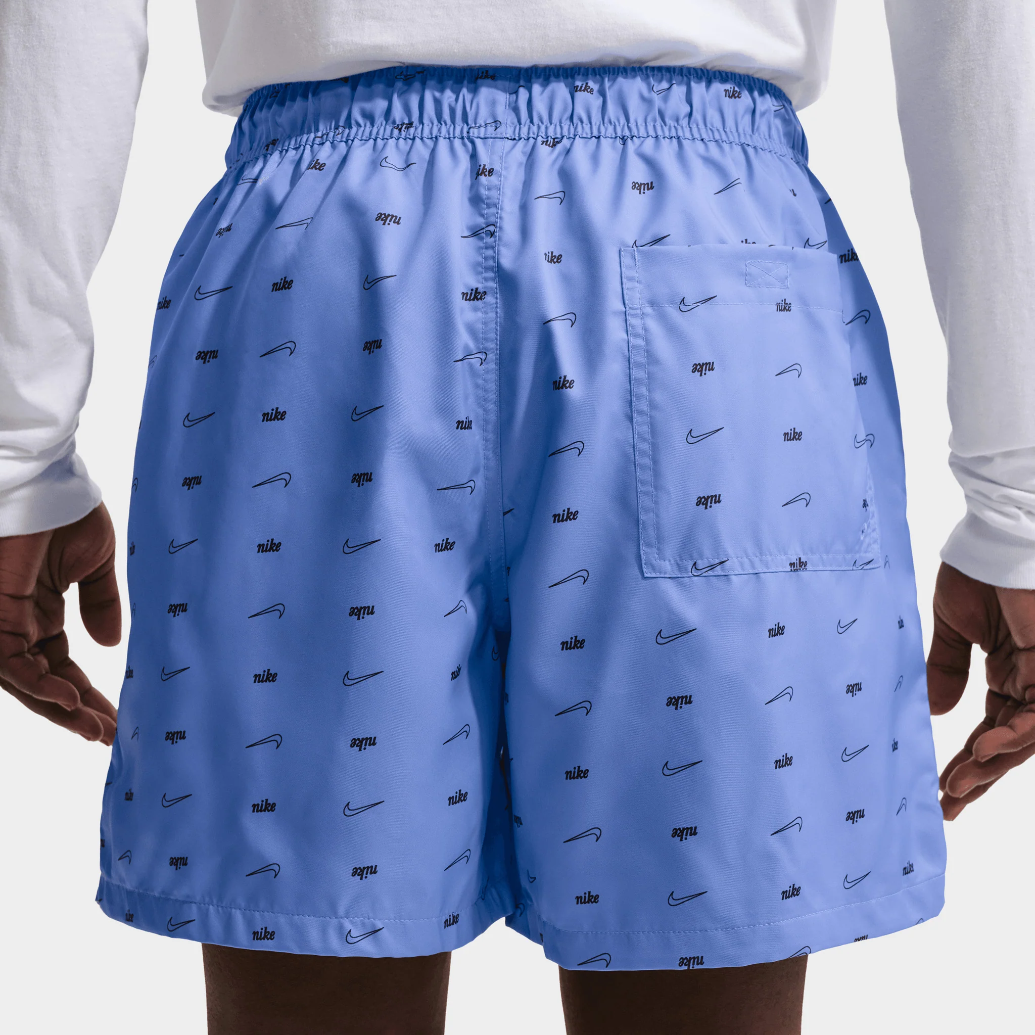 Nike Sportswear Club Woven Flow Shorts / Blue - Image 2