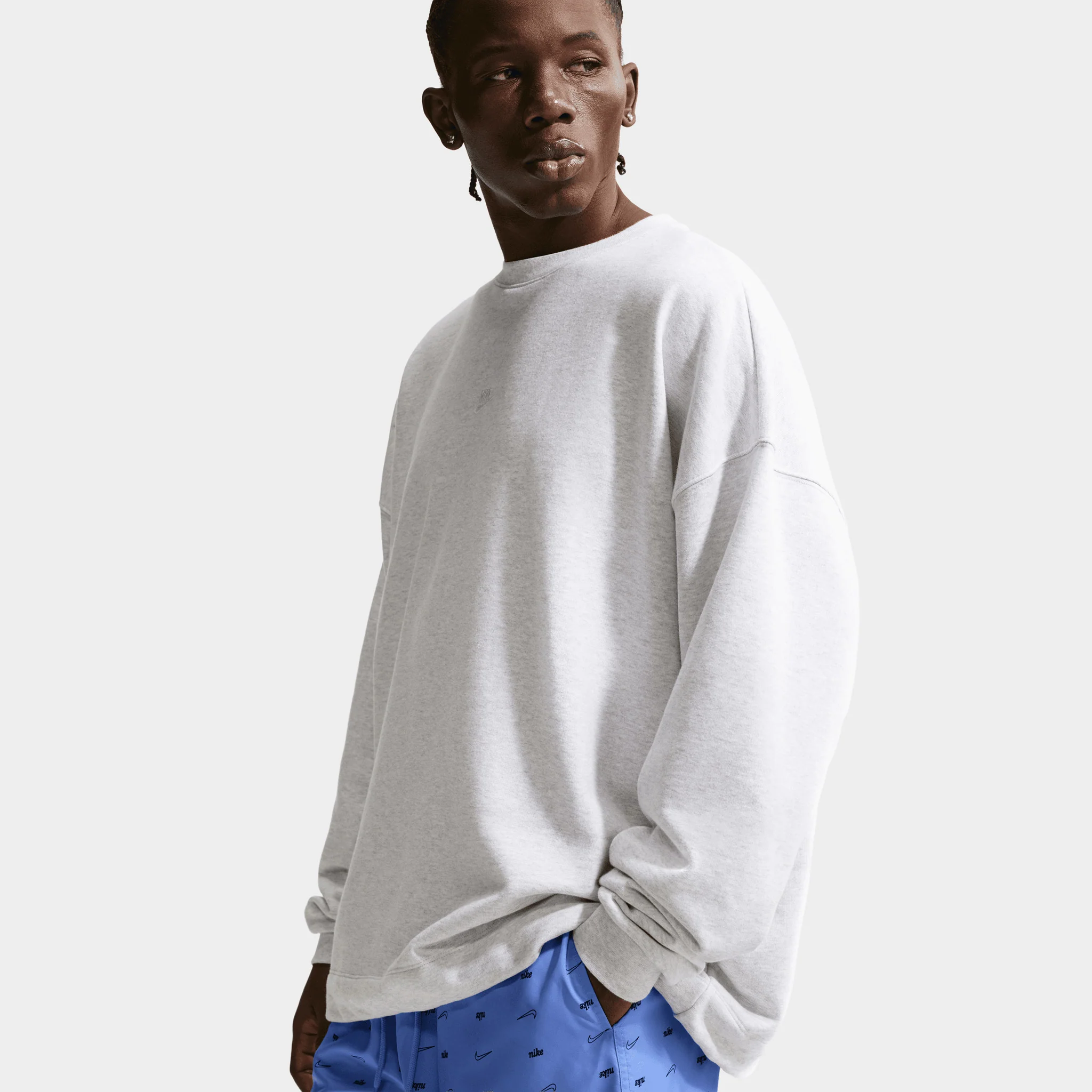 Nike Sportswear Club Woven Flow Shorts / Blue - Image 3