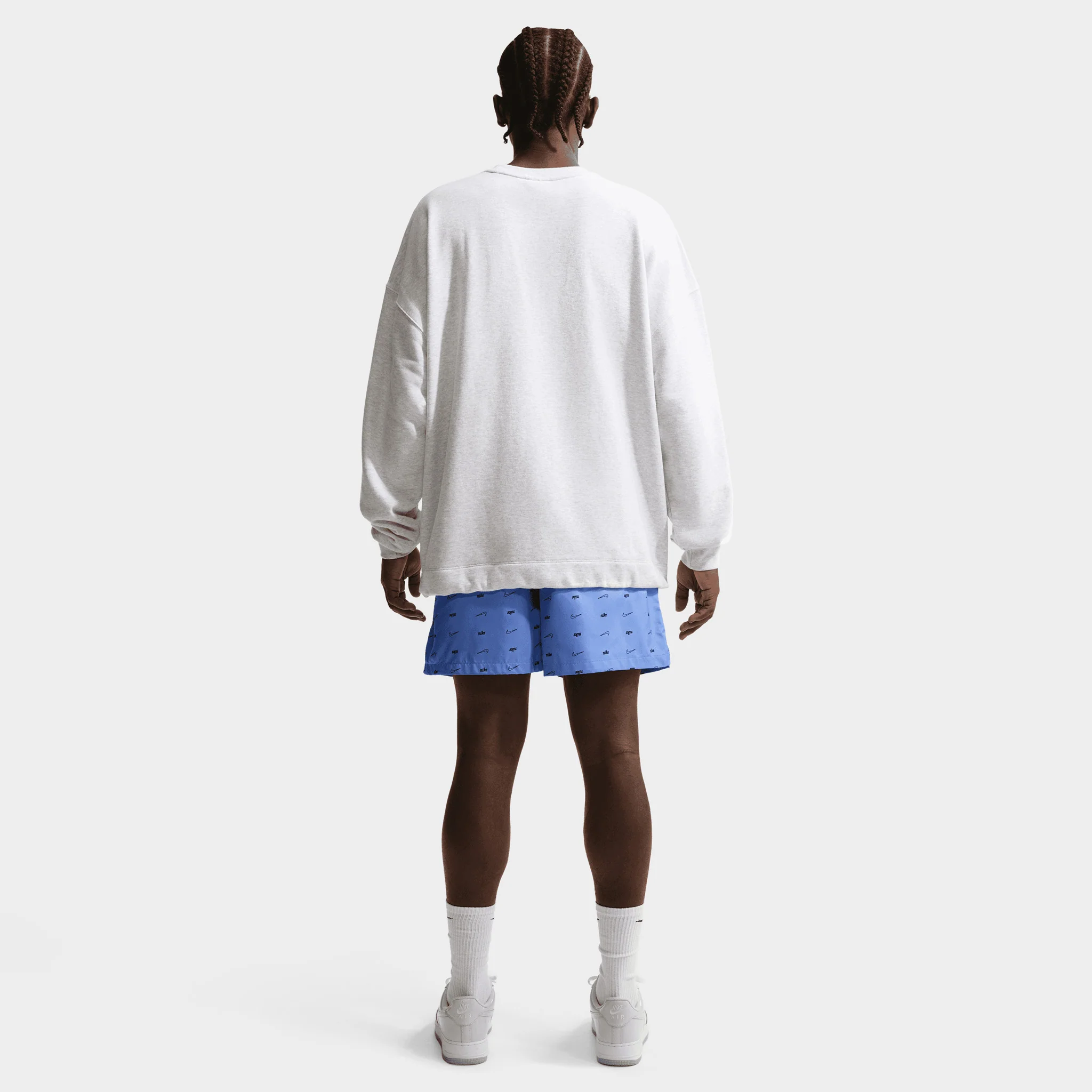 Nike Sportswear Club Woven Flow Shorts / Blue - Image 4