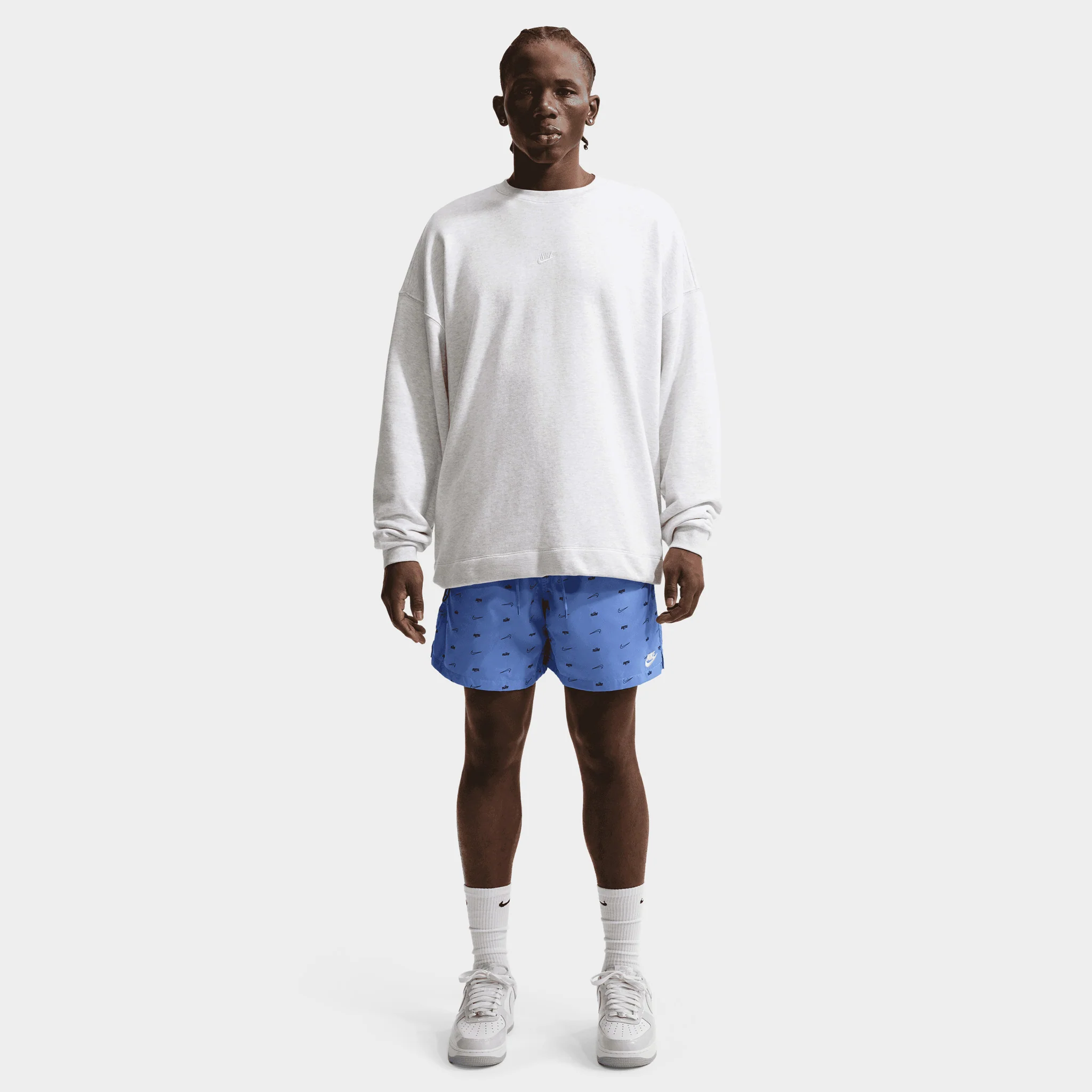 Nike Sportswear Club Woven Flow Shorts / Blue - Image 5