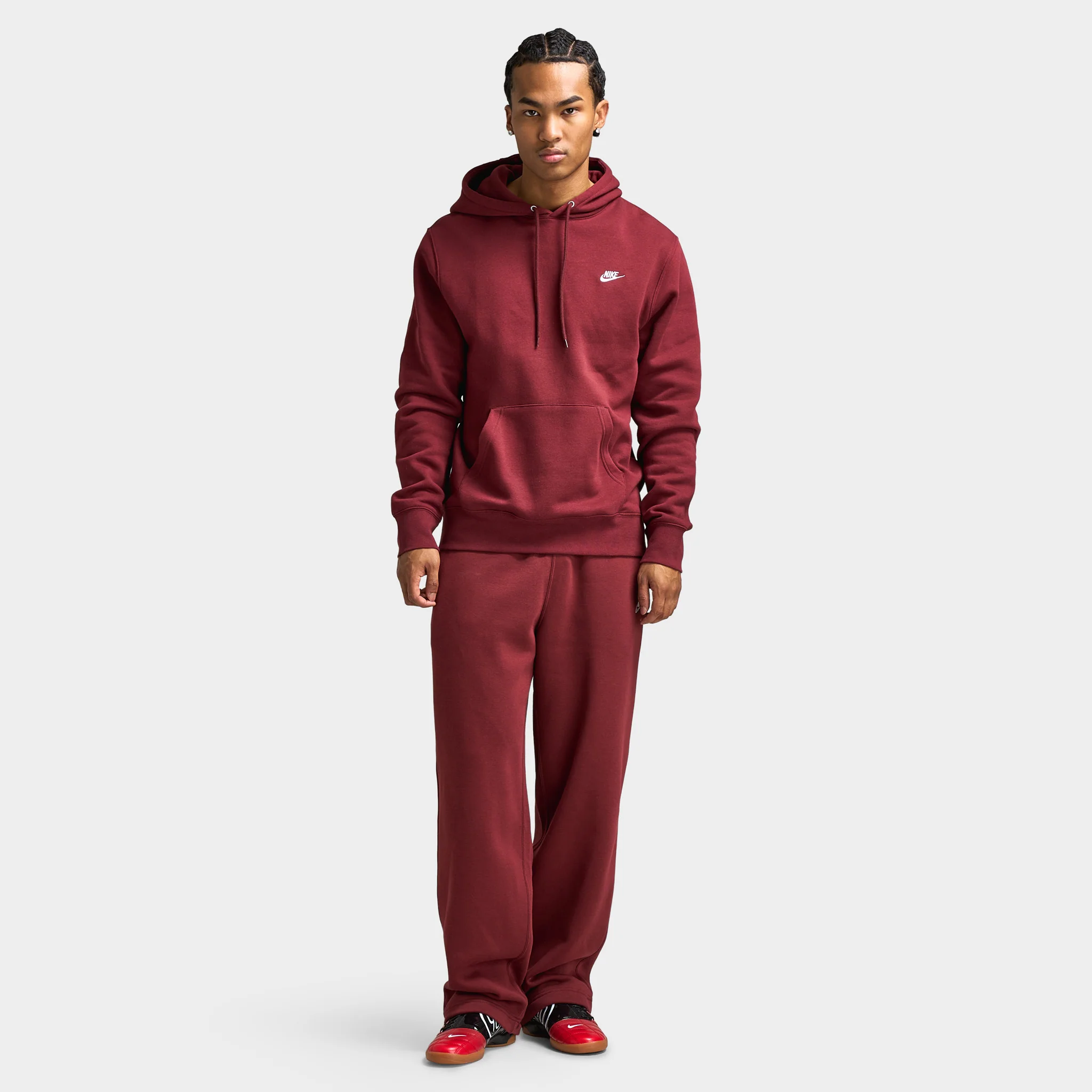 Nike Sportswear Fleece Bungee Pants / Dark Team Red - Image 6