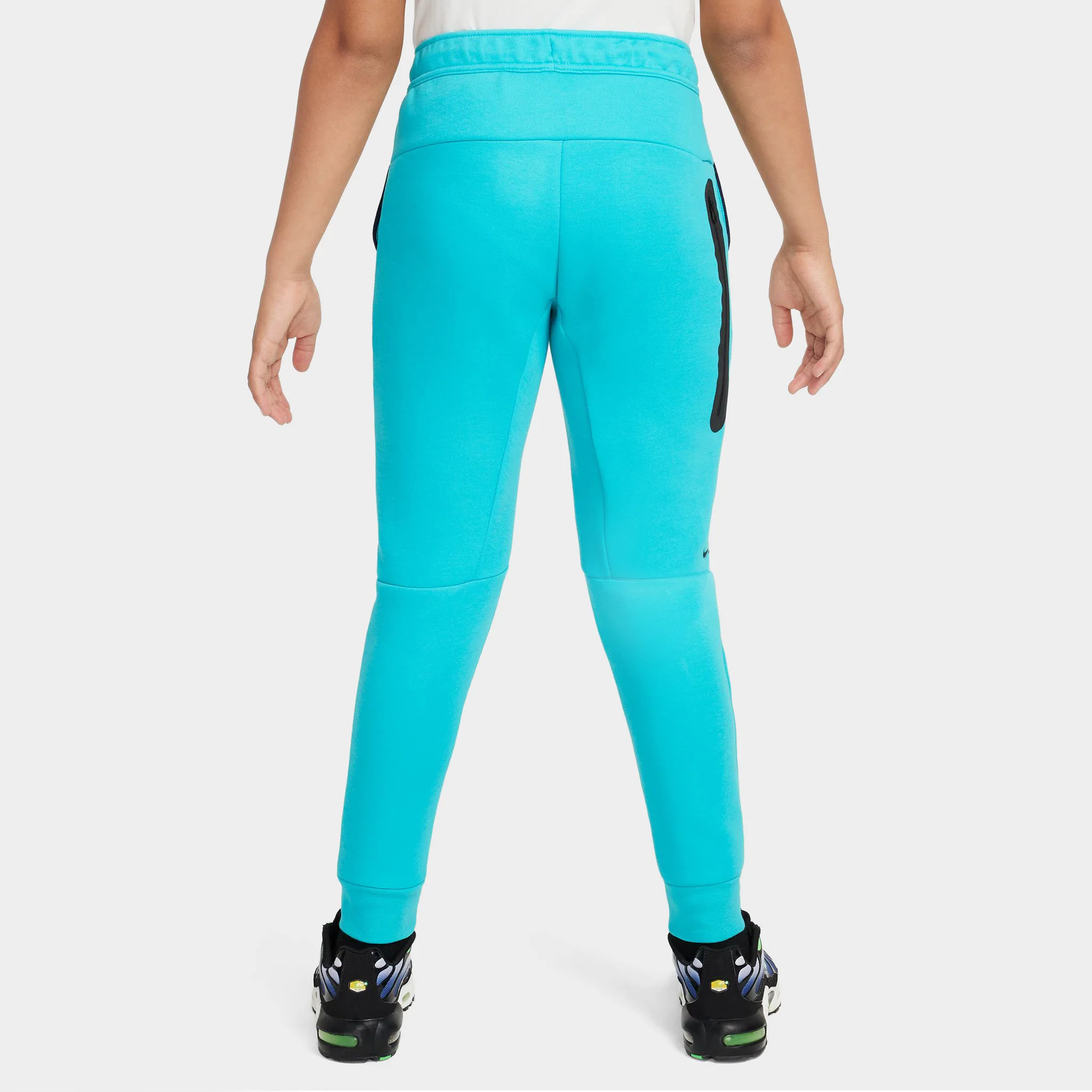 Nike Sportswear Junior boys' Tech Fleece Joggers Dusty cactus / Obsidian - Black - Image 2