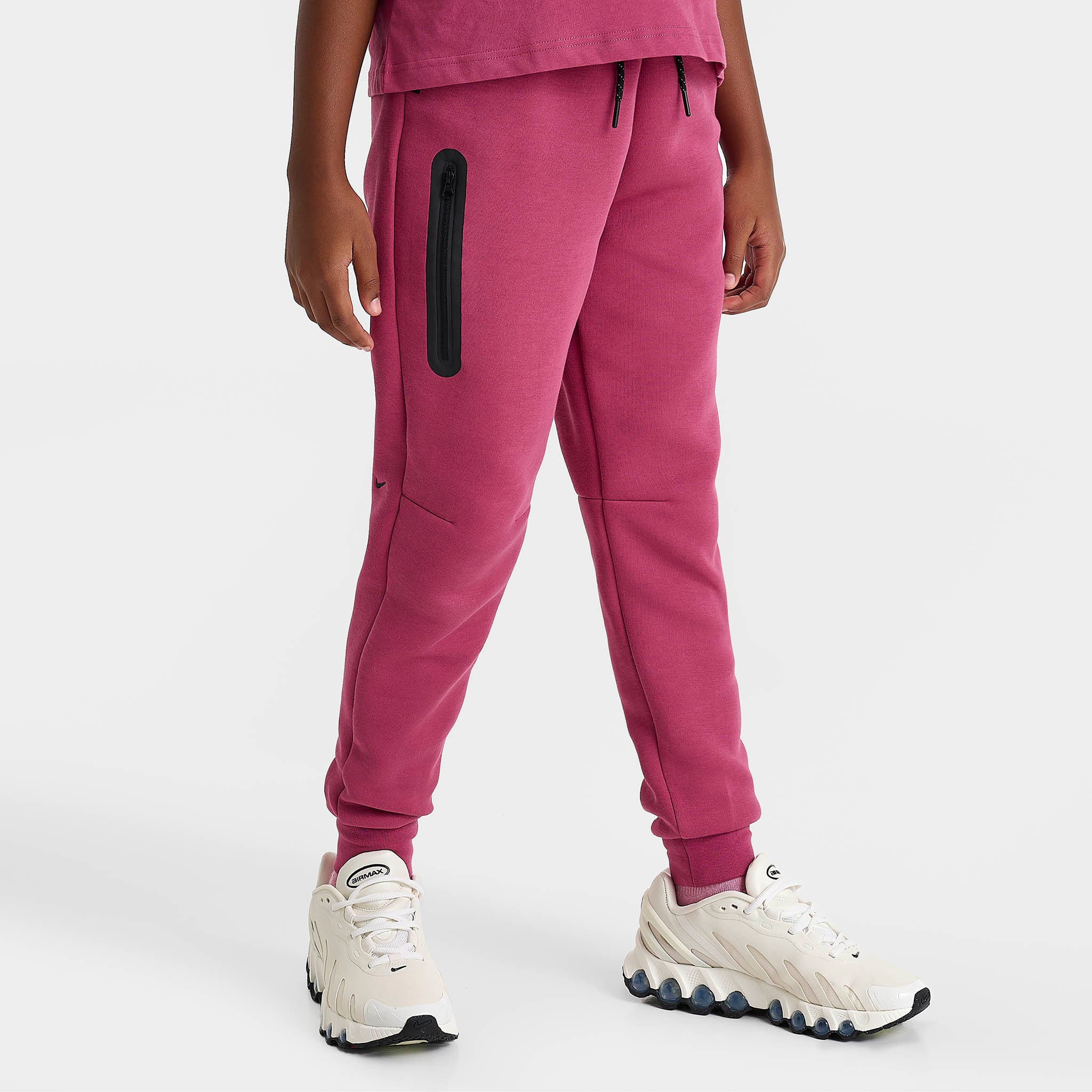 Nike Sportswear Junior Girls' Tech Fleece Joggers Sweet Beet / Black - Image 3