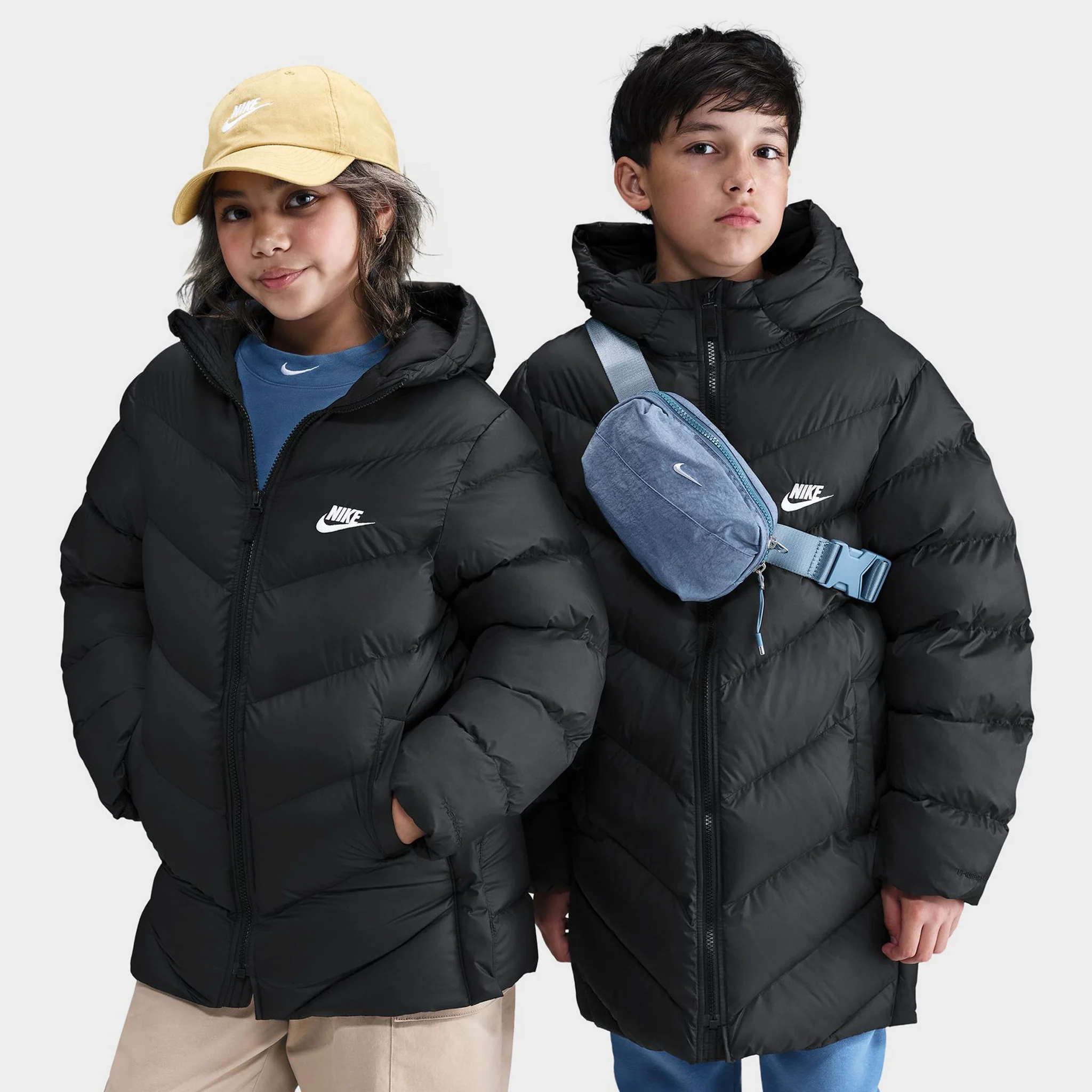 Nike Sportswear Juniors' ADP Therma-FIT Puffer Jacket Black / White - Image 5