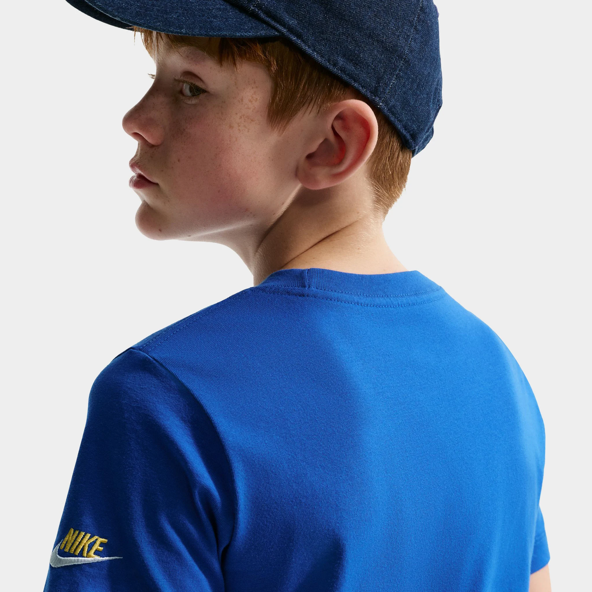 Nike Sportswear Juniors' Block Tee / Game Royal - Image 2
