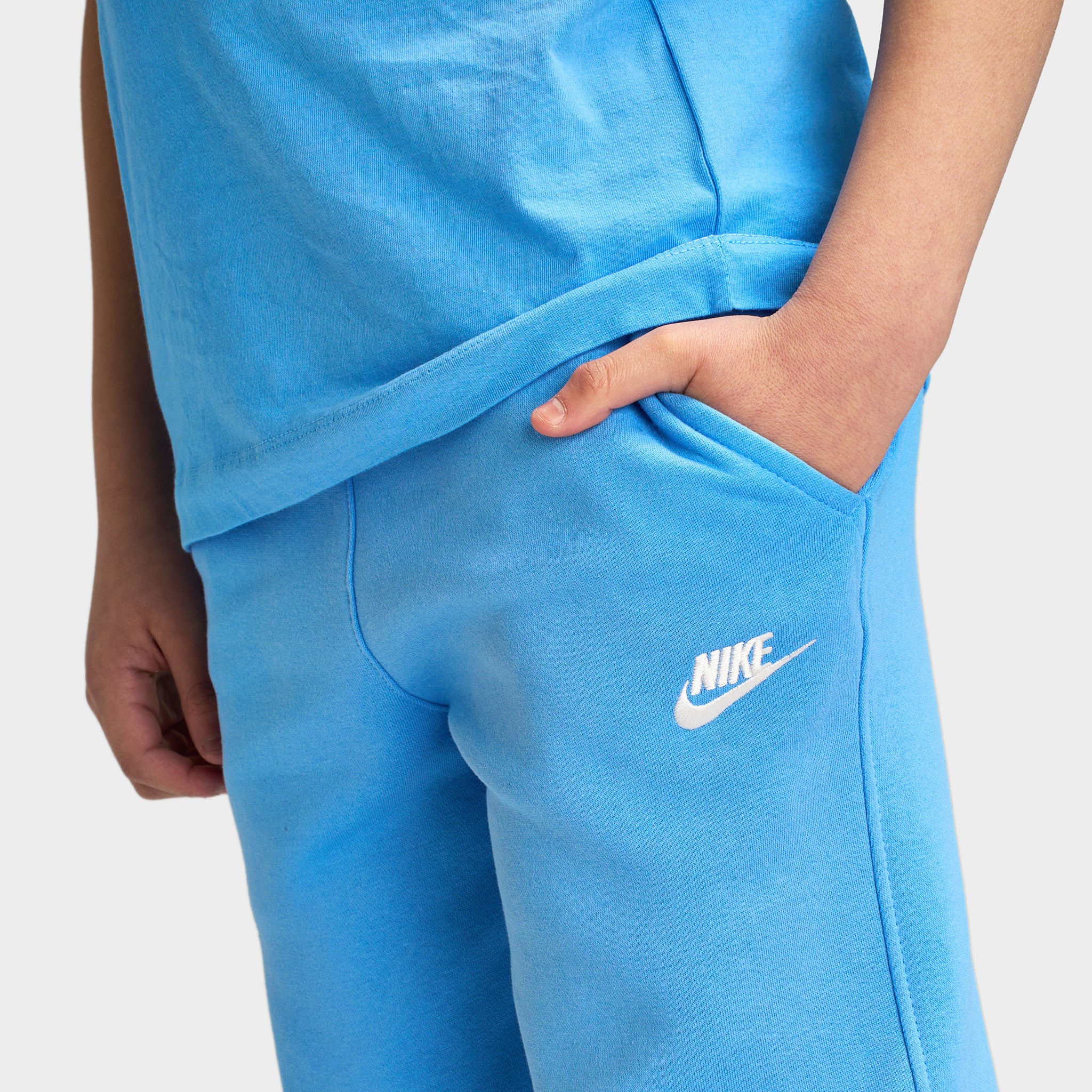 Nike Sportswear Juniors' Club Fleece Joggers / University Blue - Image 3