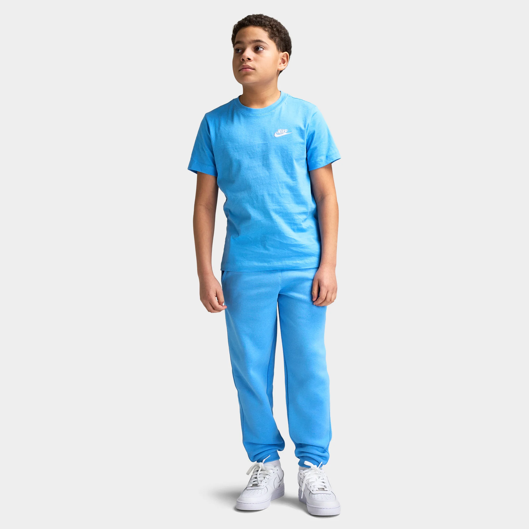 Nike Sportswear Juniors' Club Fleece Joggers / University Blue - Image 6