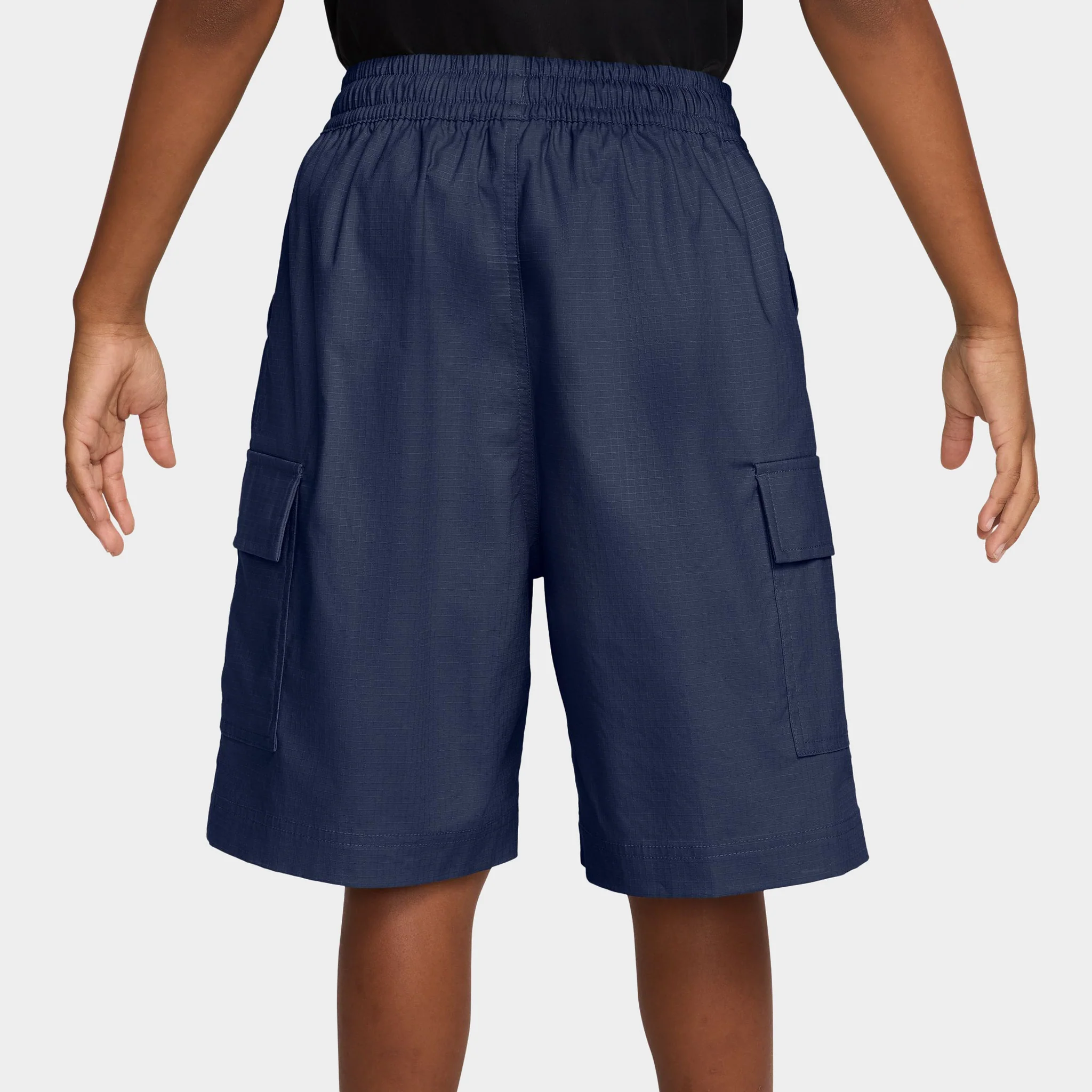 Nike Sportswear Juniors'  Club Woven Cargo Shorts / Midnight Navy - Image 2