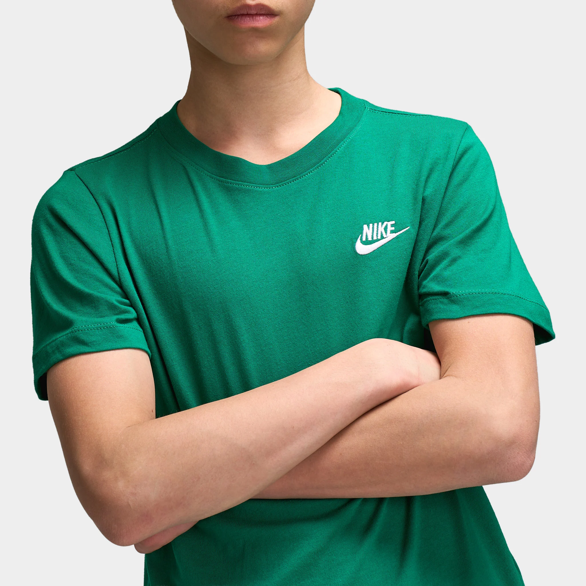 Nike Sportswear Juniors' Futura Tee Malachite / White - Image 3