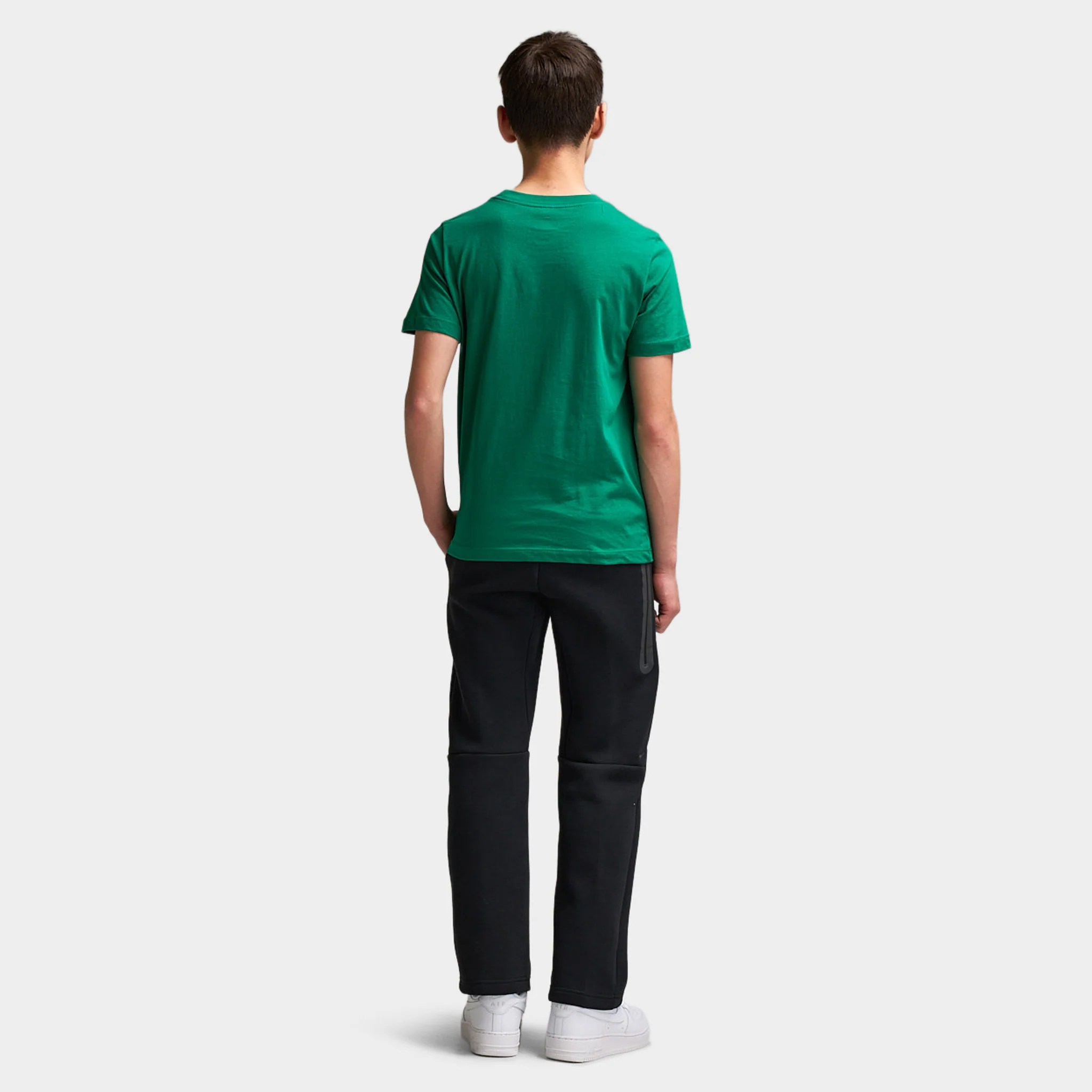 Nike Sportswear Juniors' Futura Tee Malachite / White - Image 6