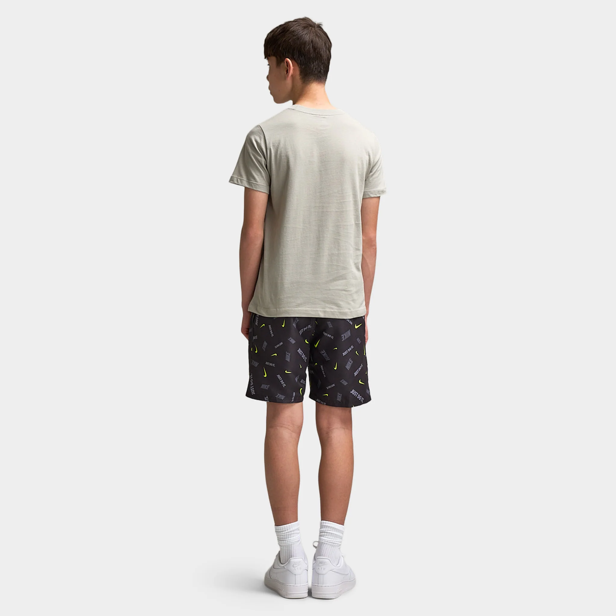 Nike Sportswear Juniors' Futura Tee Spruce Fog / White - Image 6