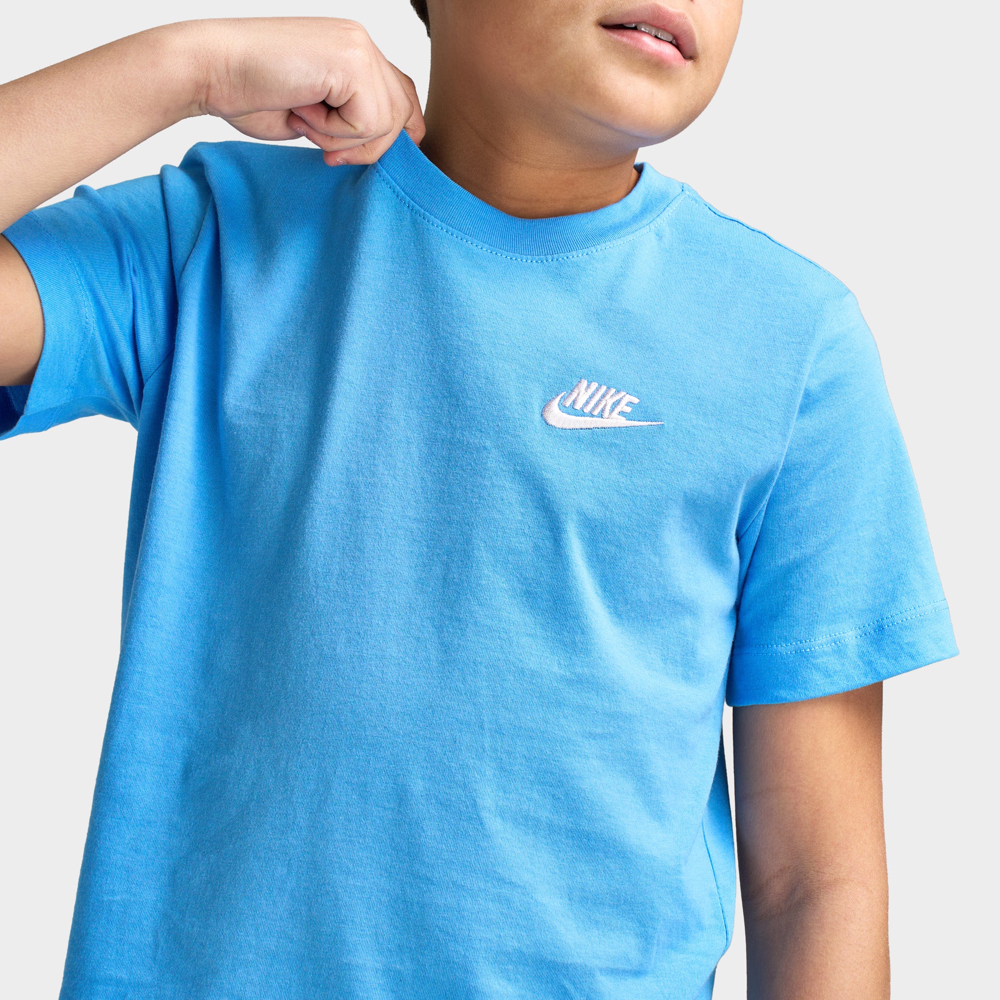 Nike Sportswear Juniors' Futura Tee / University Blue - Image 3