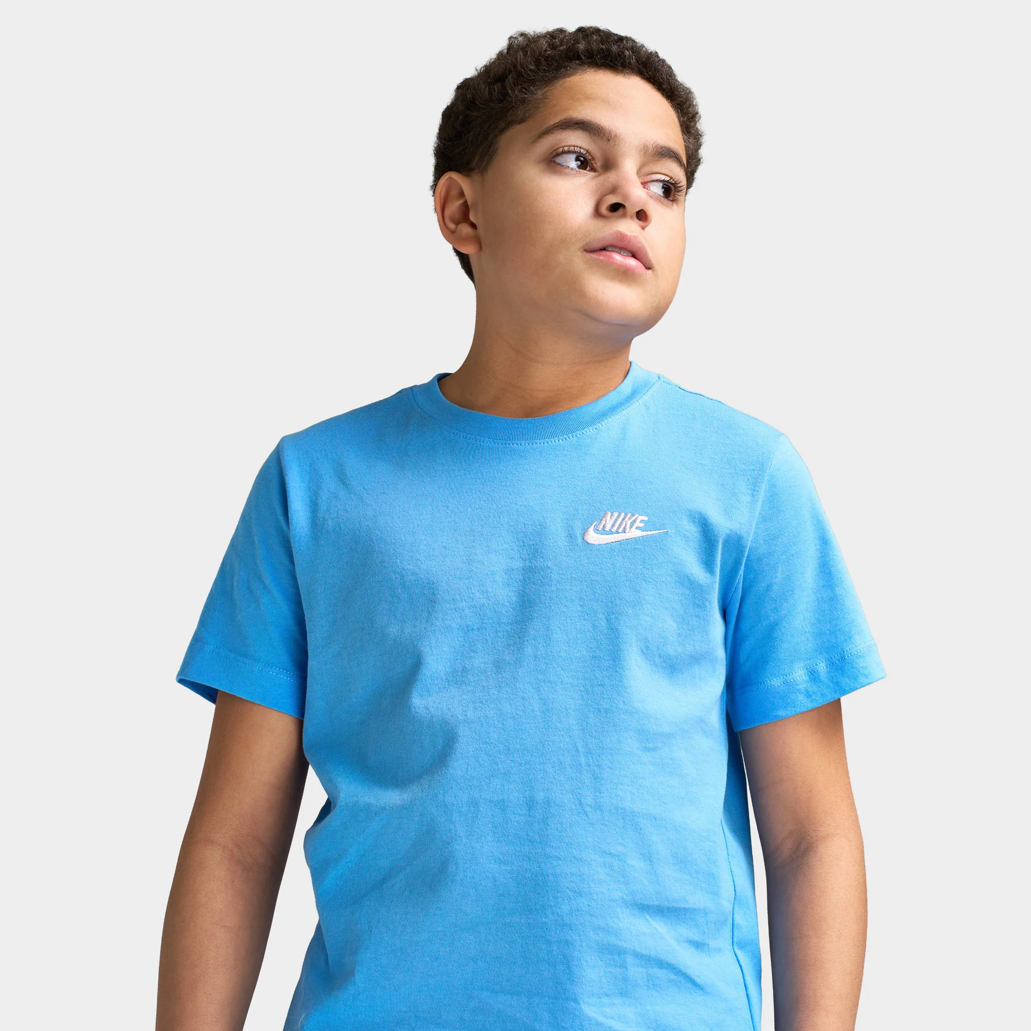 Nike Sportswear Juniors' Futura Tee / University Blue - Image 4