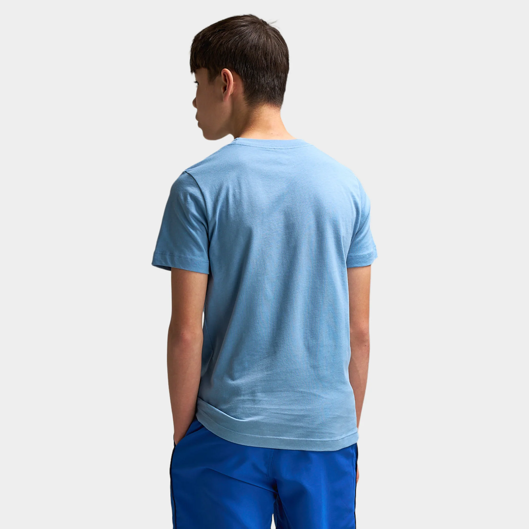 Nike Sportswear Juniors' Futura Tee Work Blue / White - Image 2
