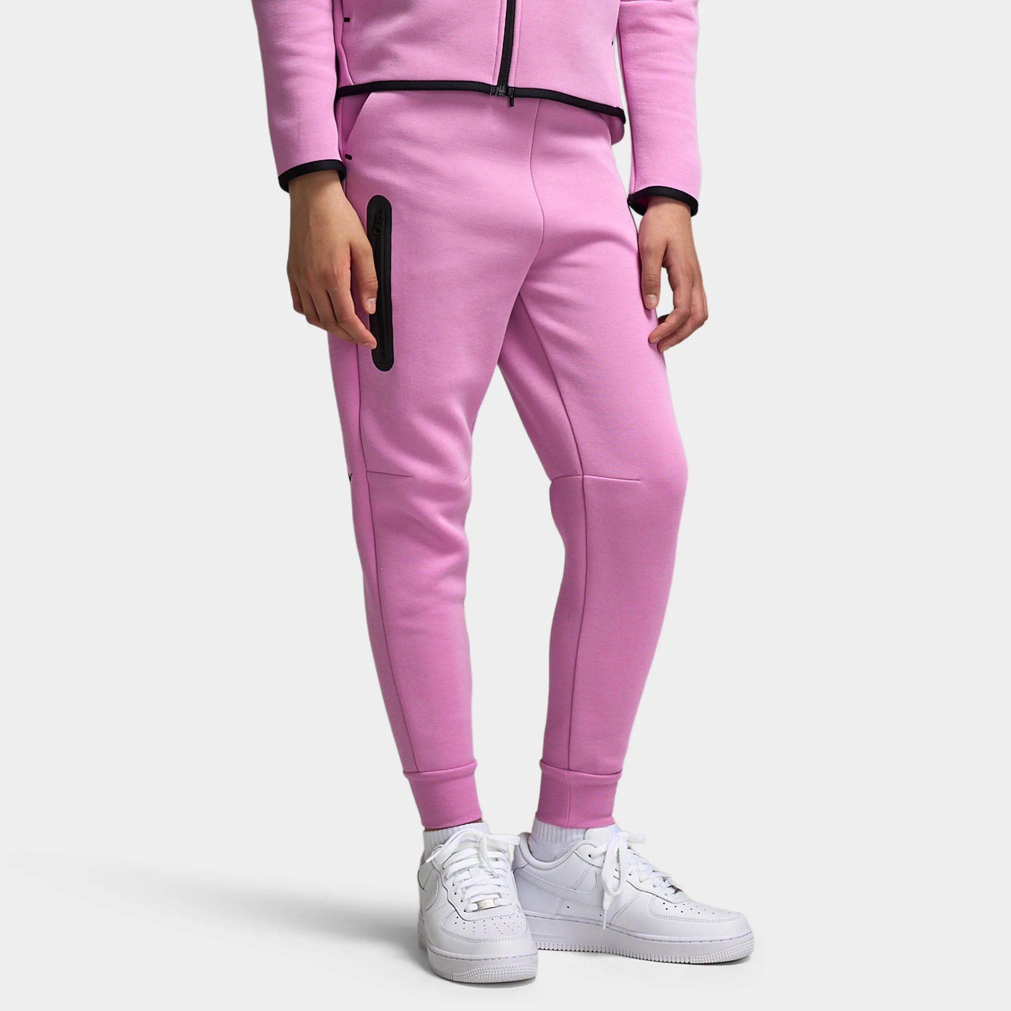 Nike Sportswear Juniors' Tech Fleece Joggers / Light Magenta - Image 3