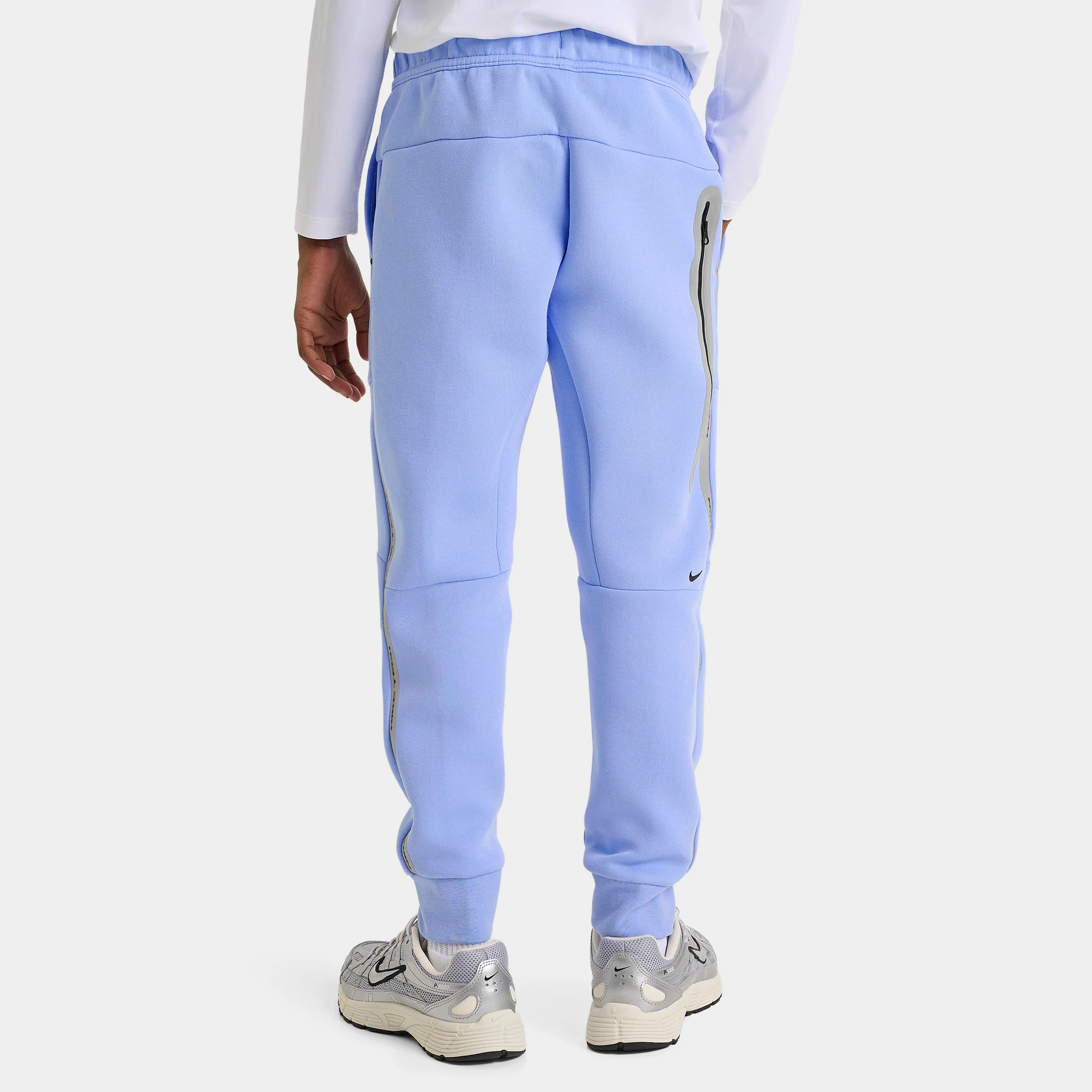 Nike Sportswear Juniors' Tech Fleece Joggers Reflect Aluminun / Black - Image 2