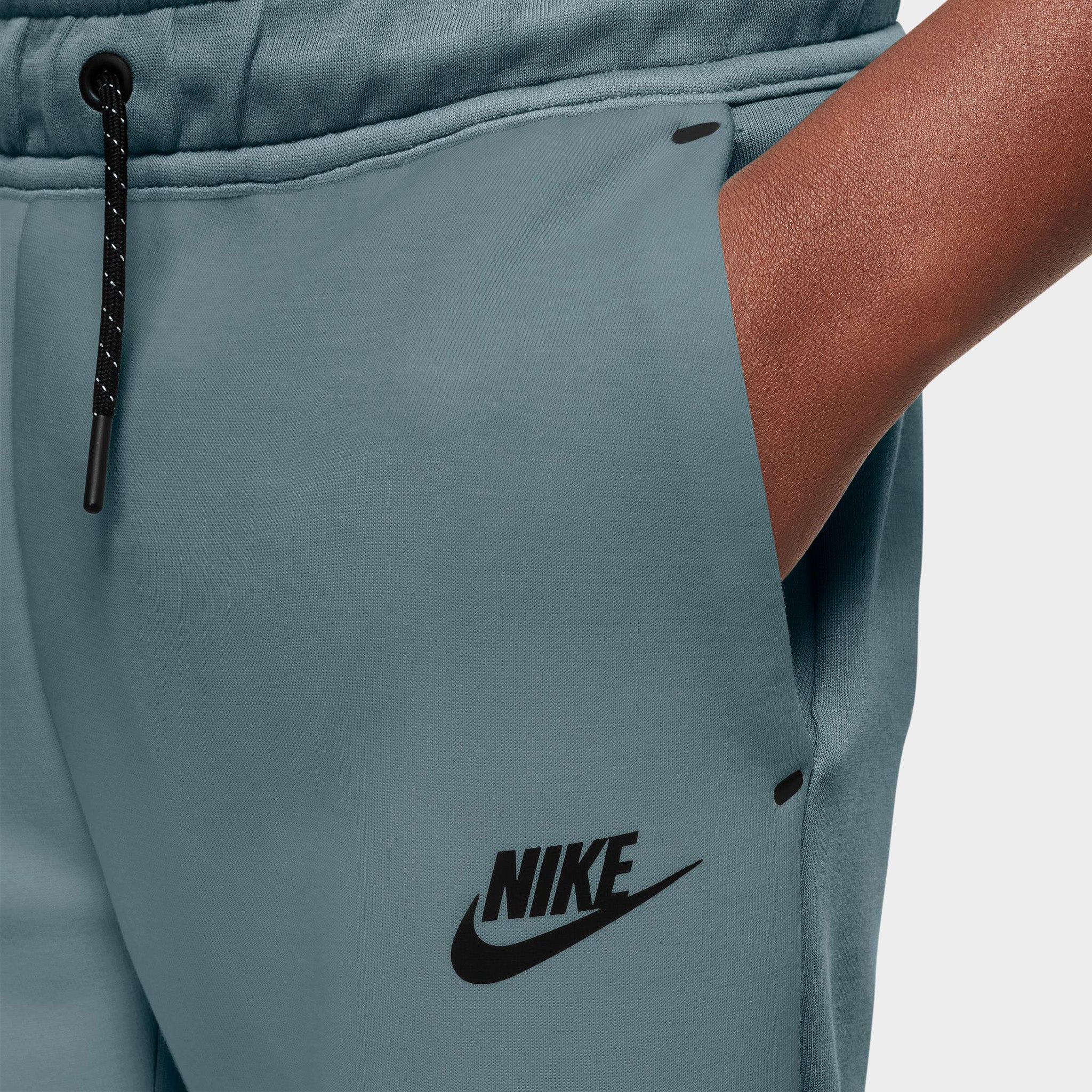 Nike Sportswear Juniors' Tech Fleece Pants Mineral Slate / Black - Image 3