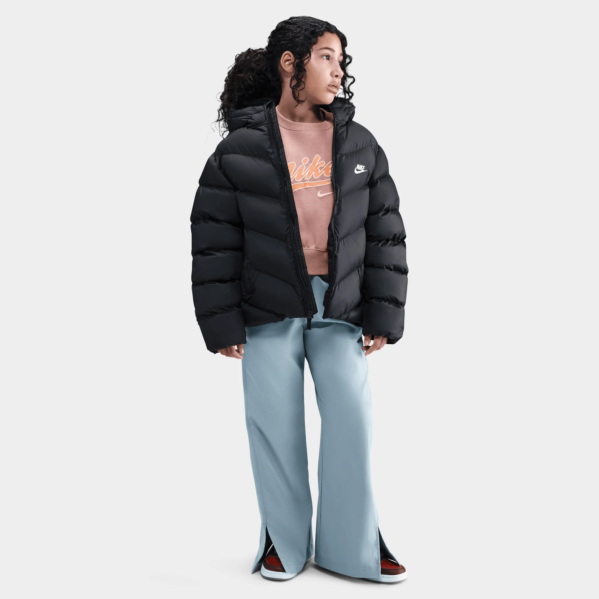 Nike Sportswear Juniors' TF ADP Puffer / Black - Image 6