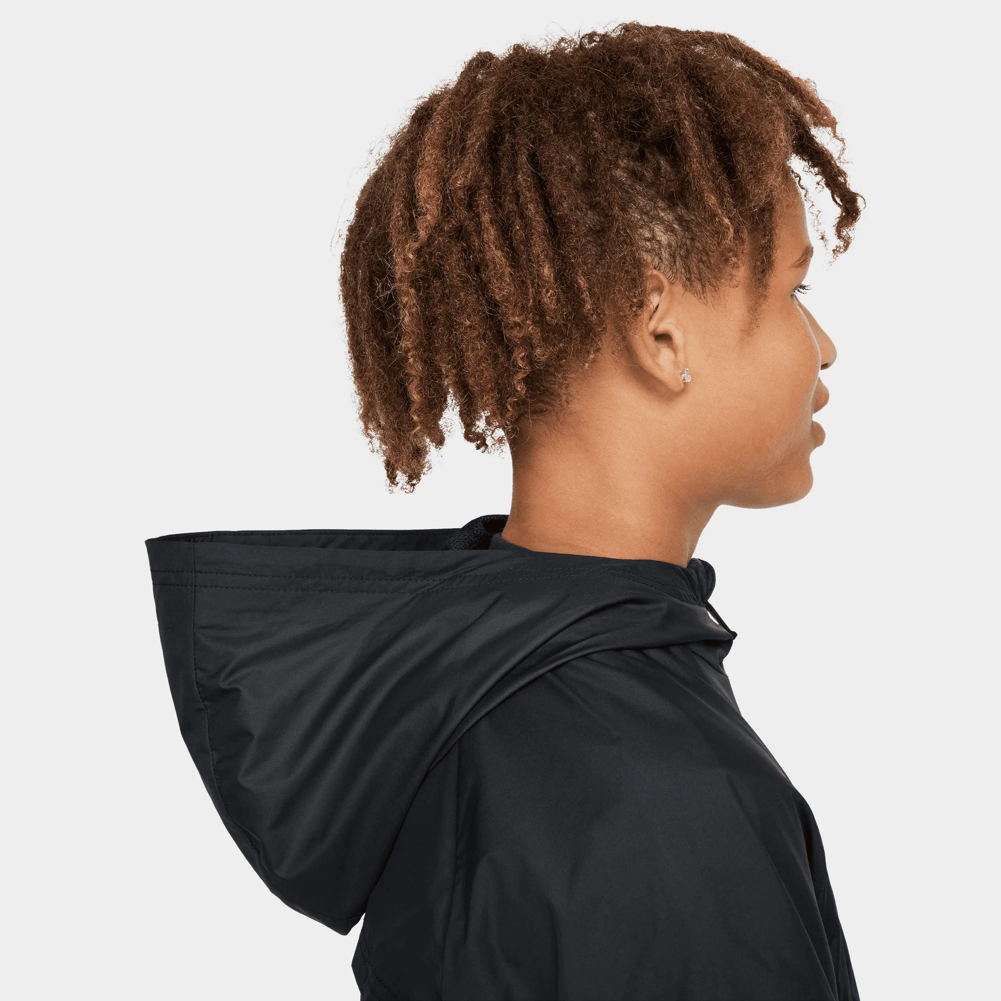 Nike Sportswear Juniors' Windrunner Jacket / Black - Image 4