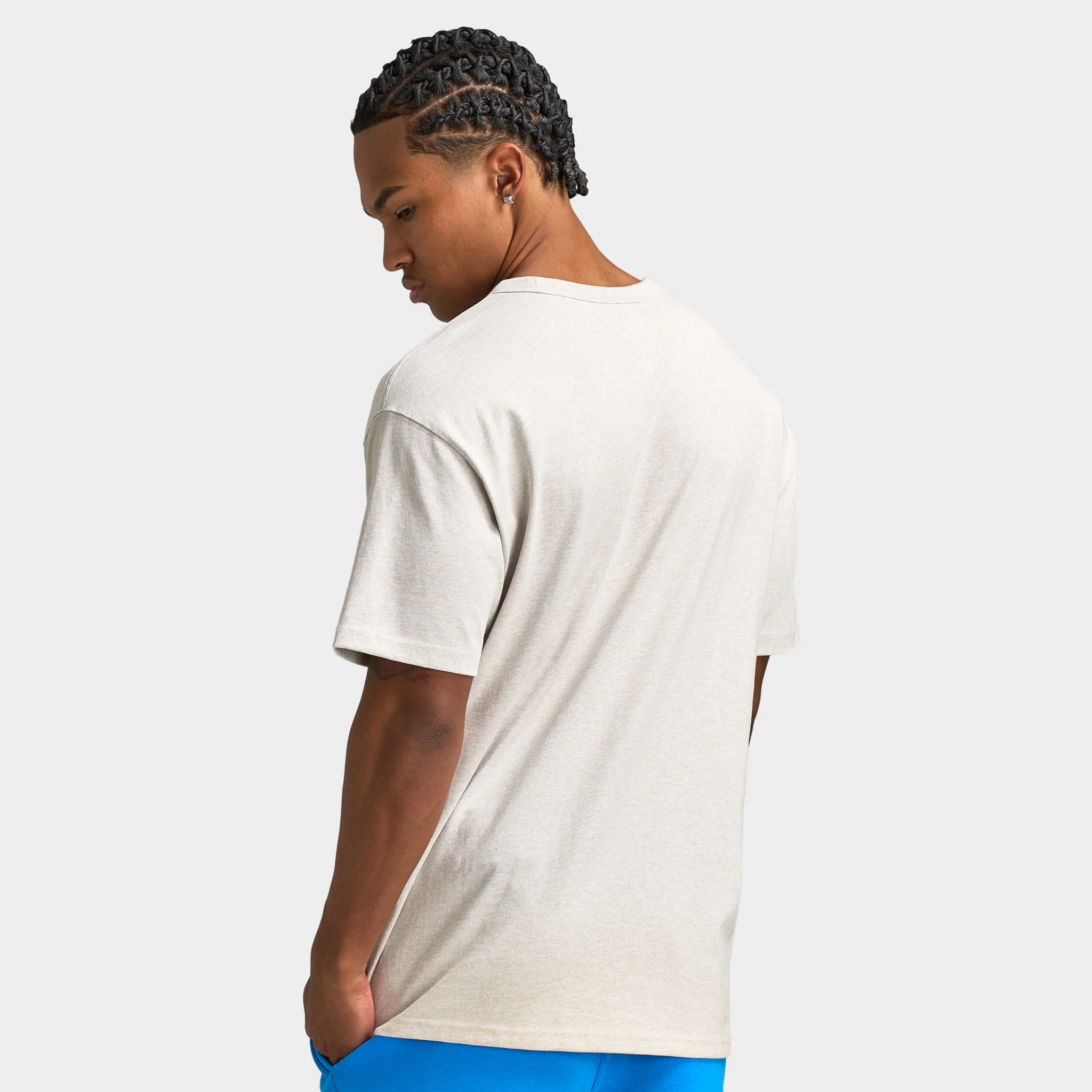 Nike Sportswear Premium Essentials Men?s T-Shirt Light Bone / Heather - Image 2