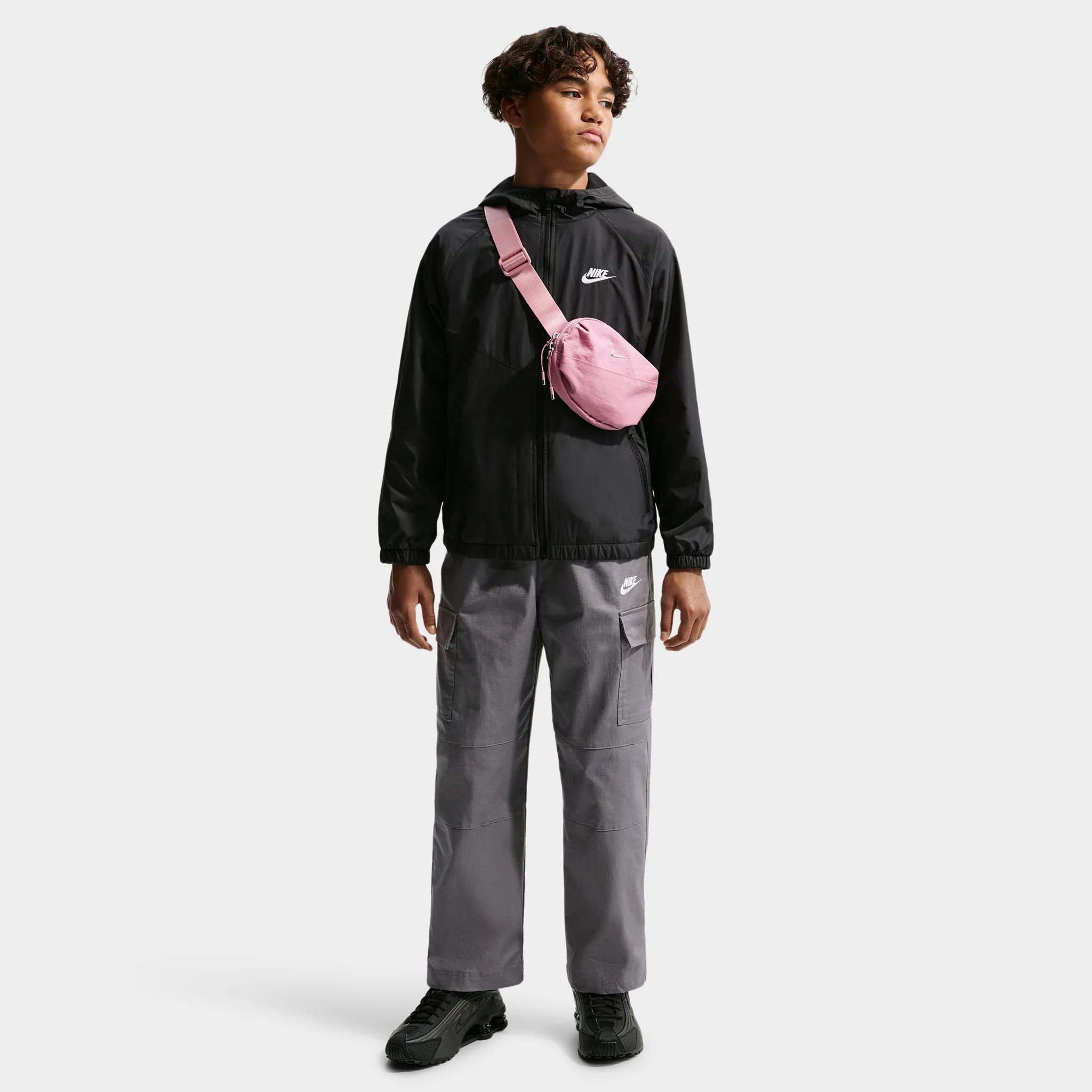 Nike Sportswear Repellent Wind Jacket / Black - Image 6