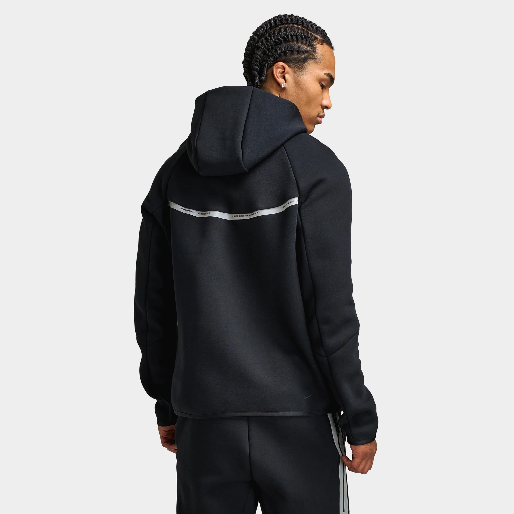 Nike Sportswear Tech Fleece Hoodie Reflective / Black - Image 2